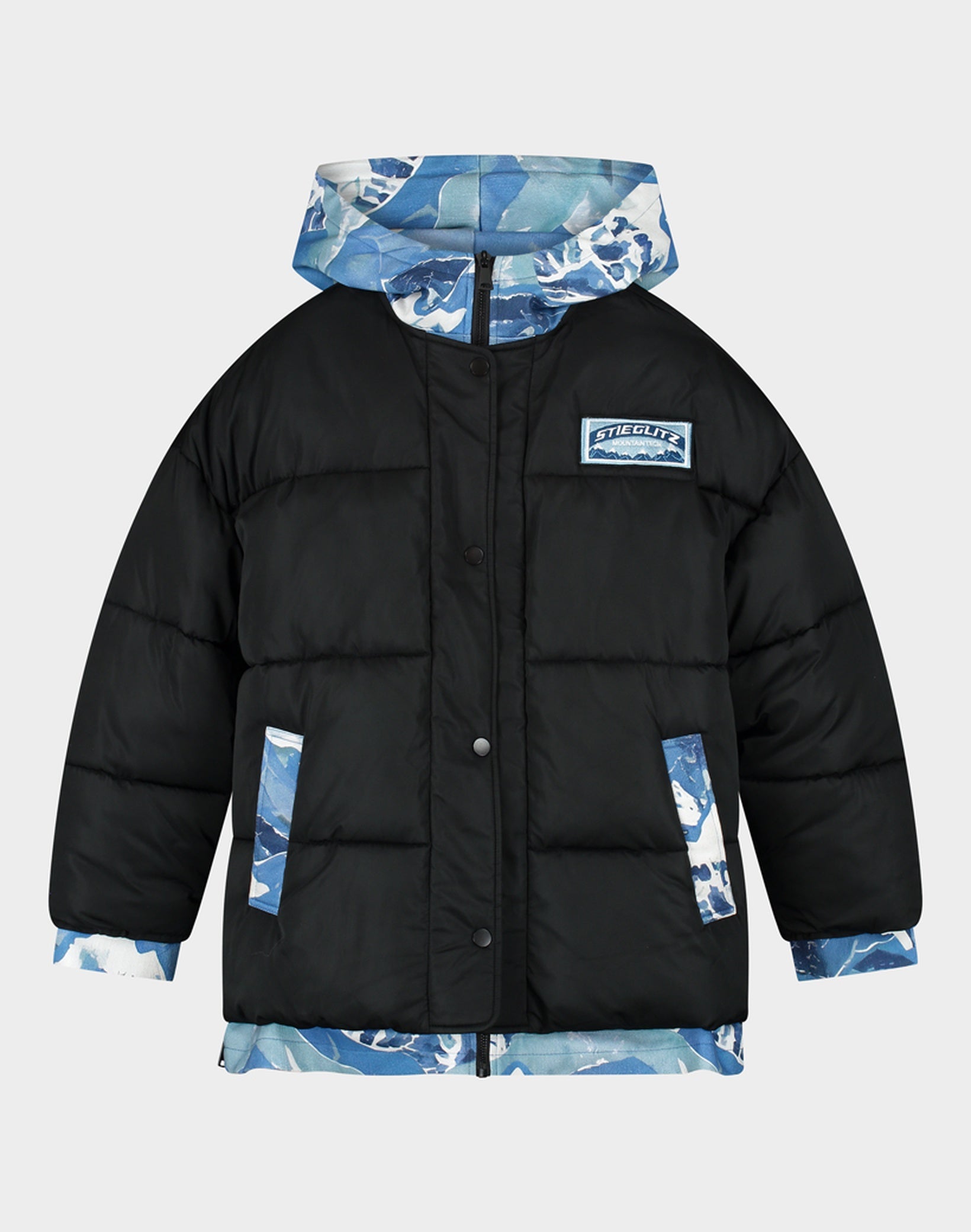 Sergio puffer jacket - Black
