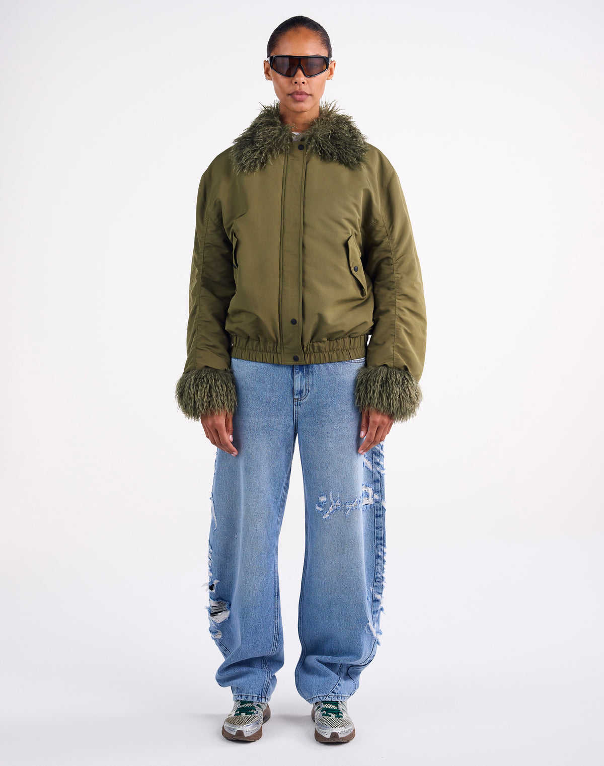 Nora bomber jacket - Green