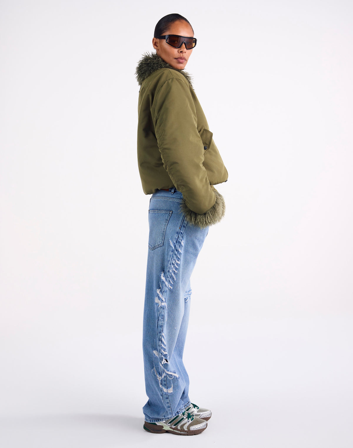 Nora bomber jacket - Green