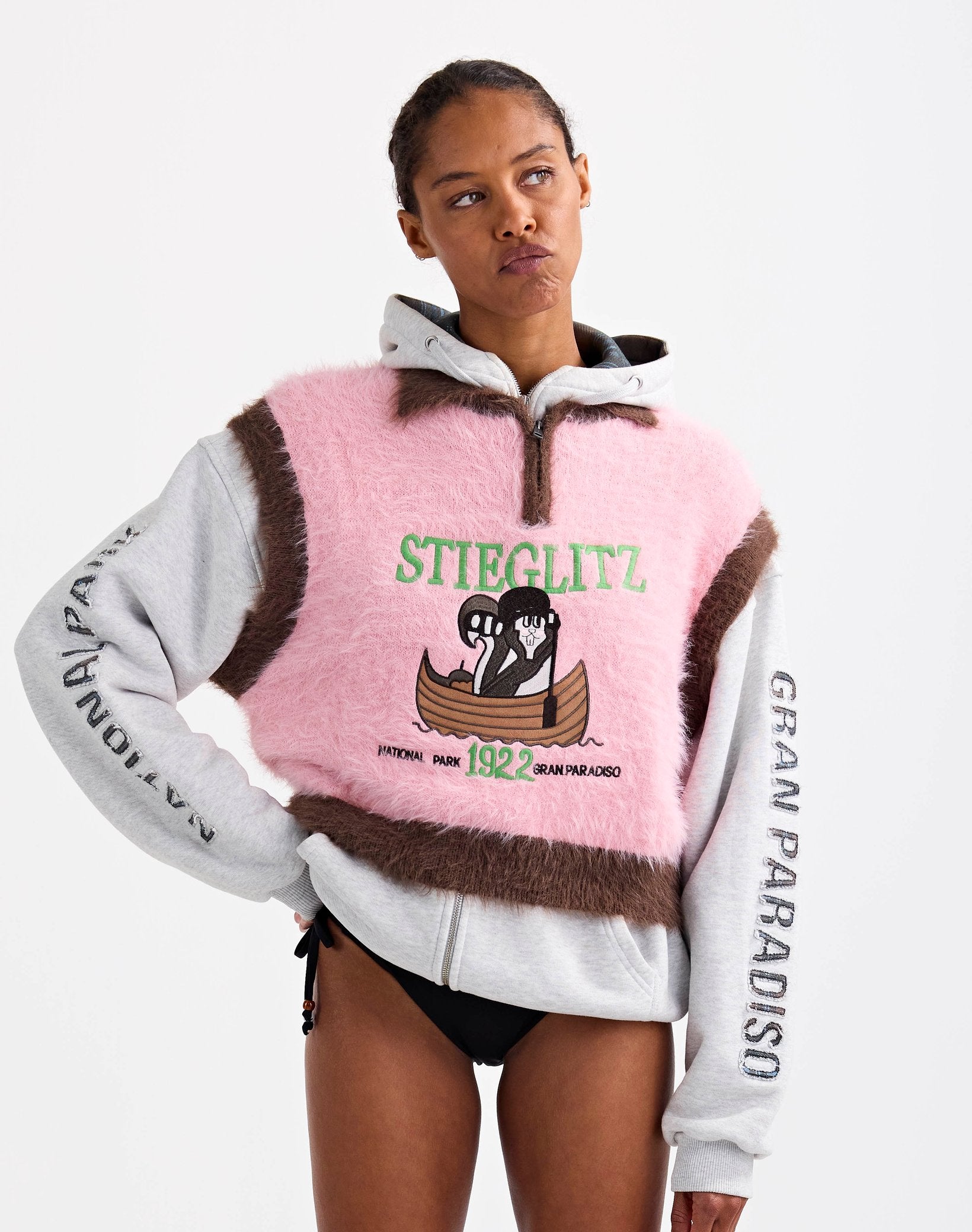 Mio knitted jumper - Pink