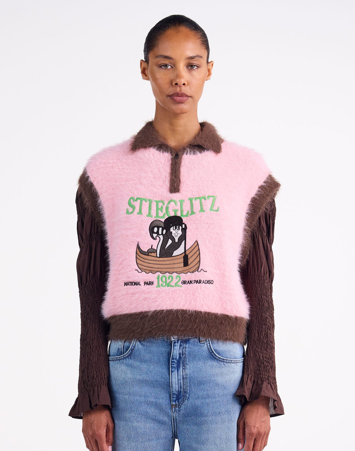 Mio knitted jumper - Pink