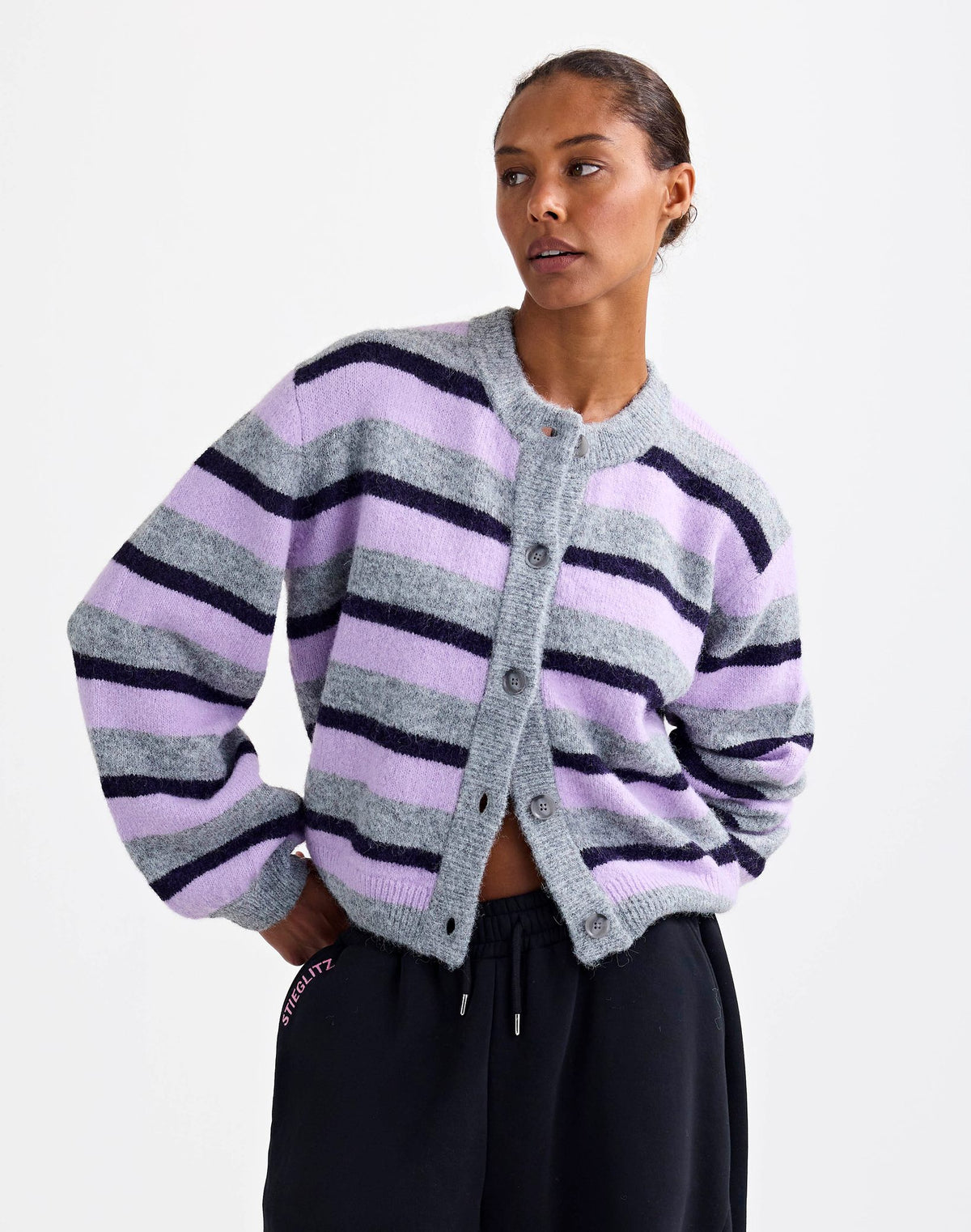 Moya cardigan - Purple