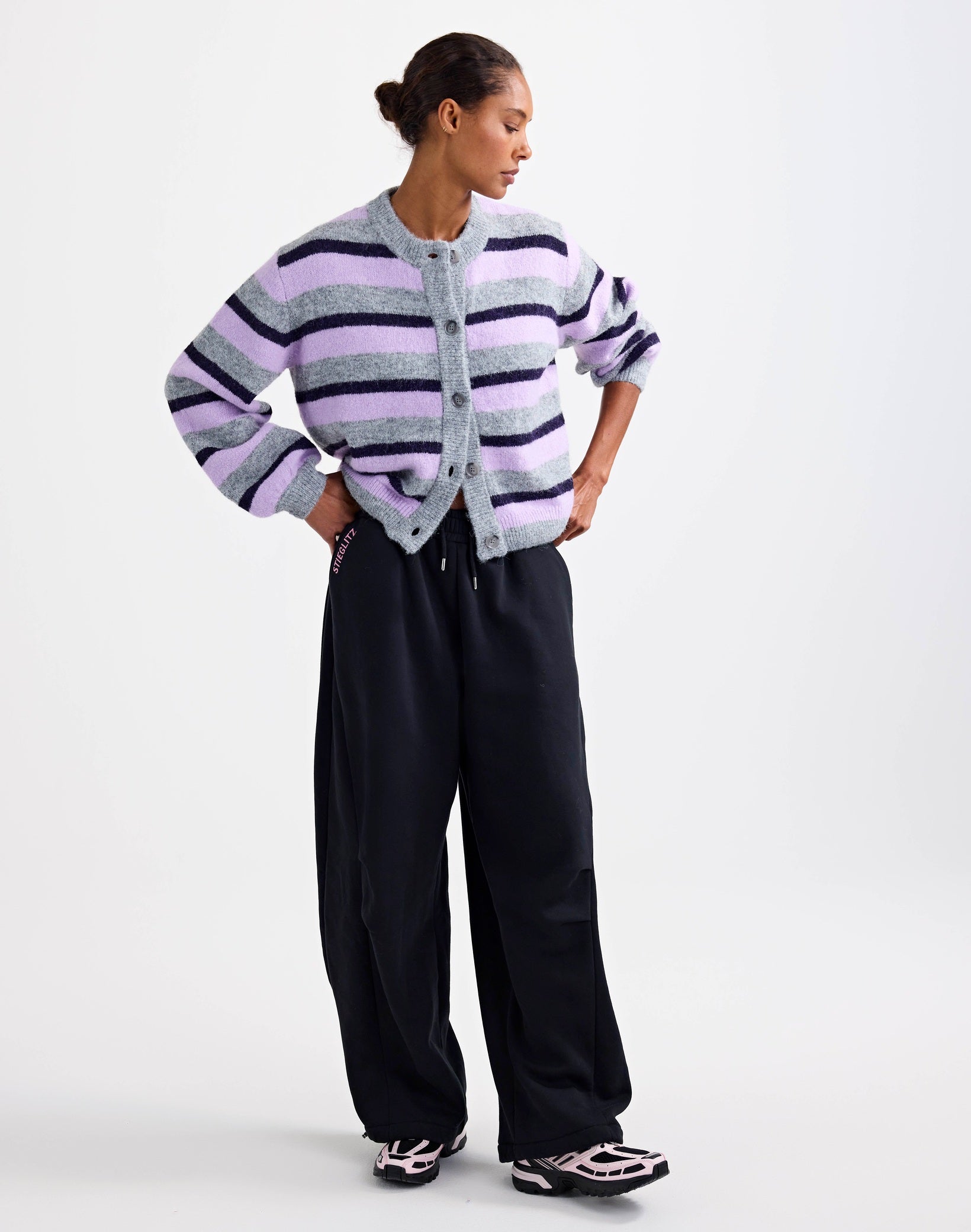 Moya cardigan - Purple