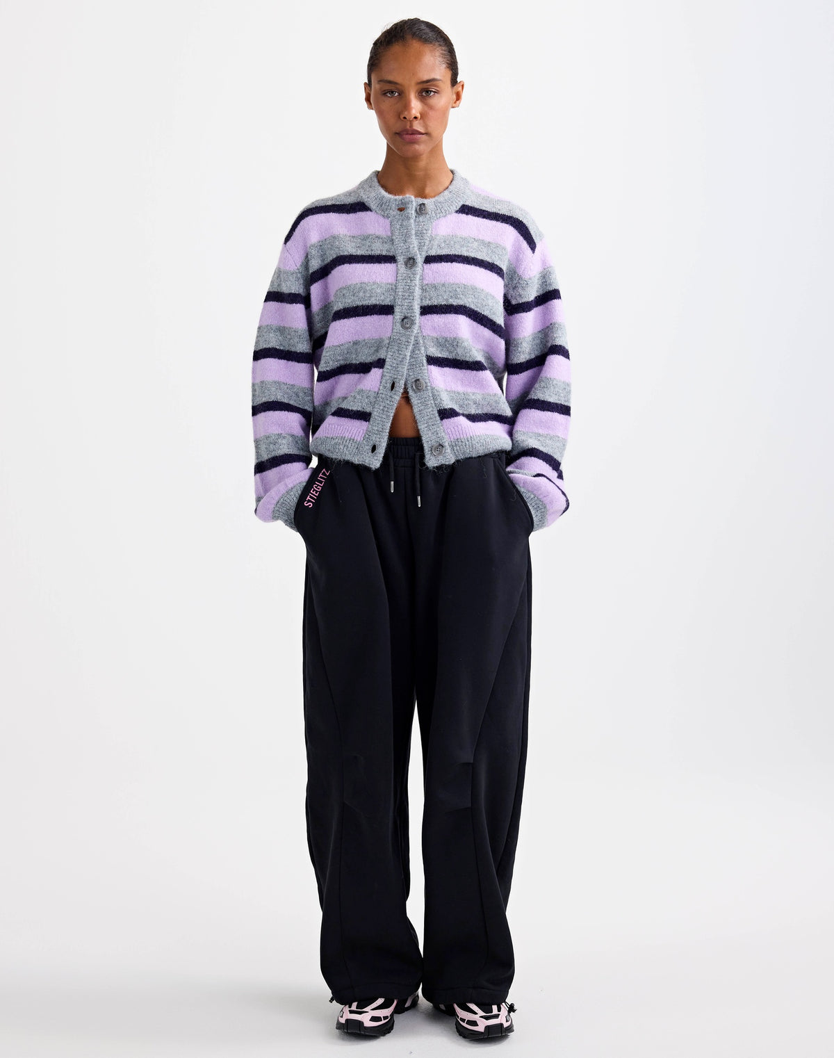 Moya cardigan - Purple