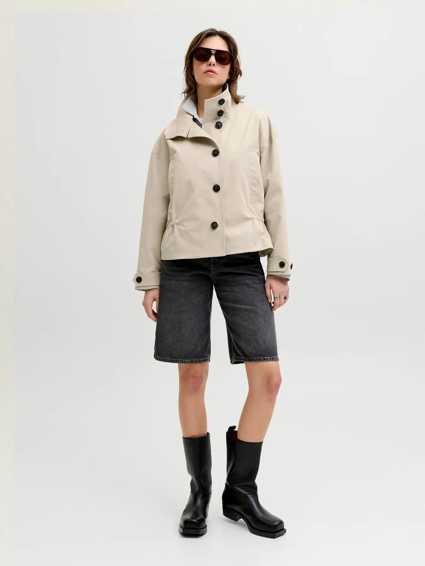 JXOLIVIA NOA JACKET - FEATHER GREY