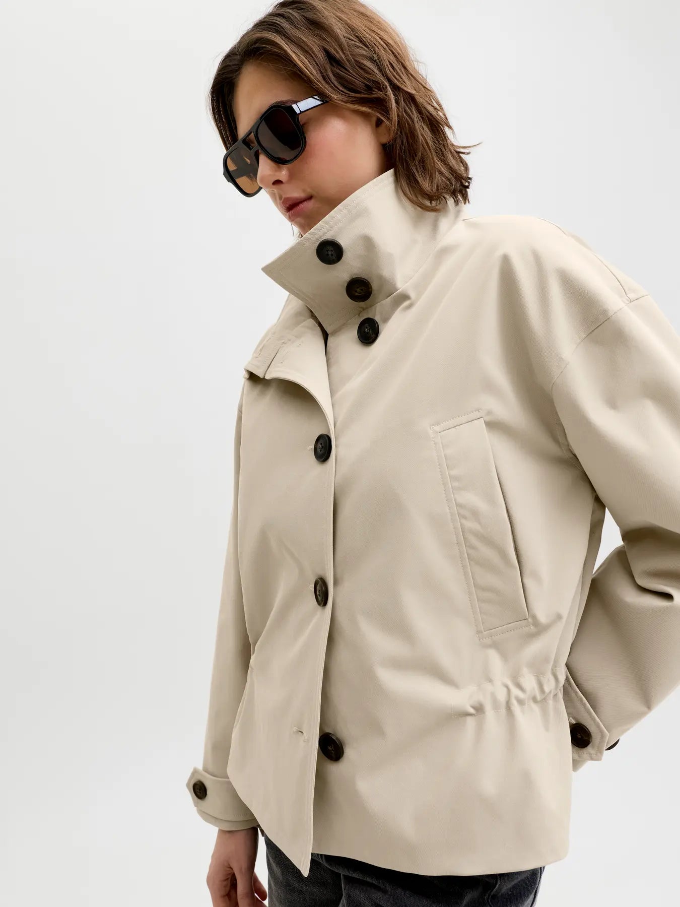 JXOLIVIA NOA JACKET - FEATHER GREY