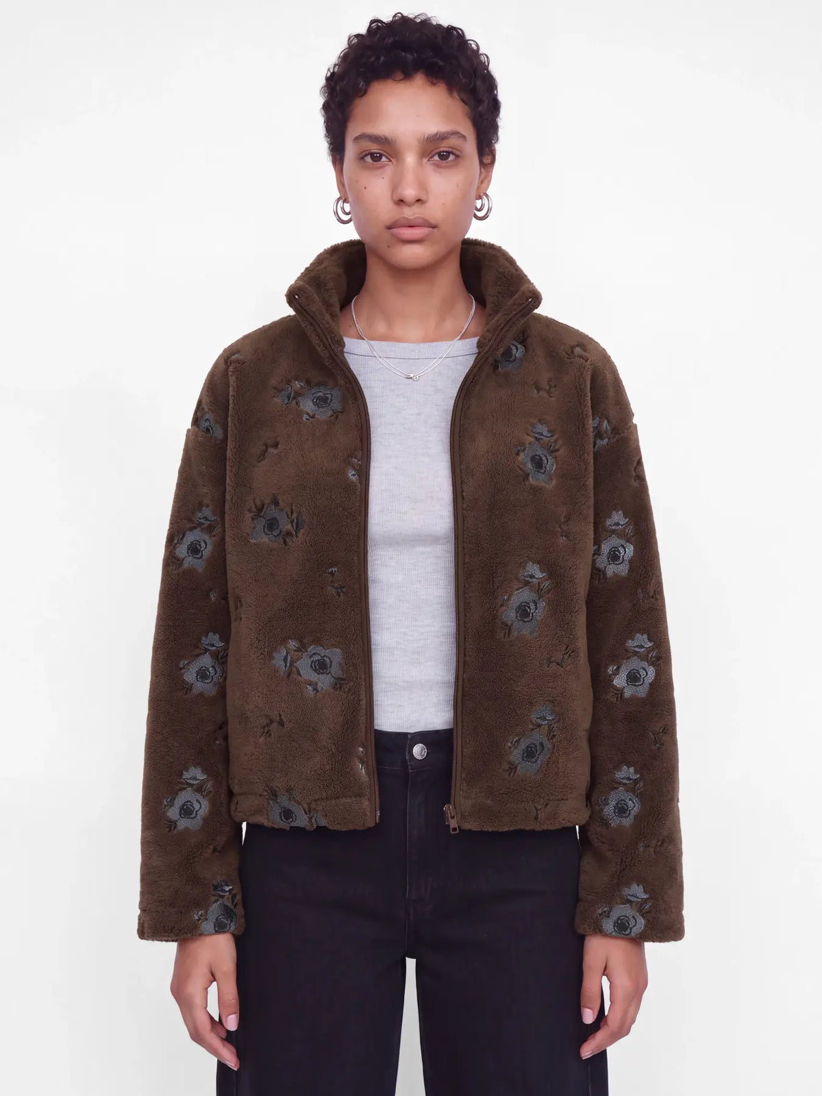 JXRYLAN TEDDY JACKET OTW EMB