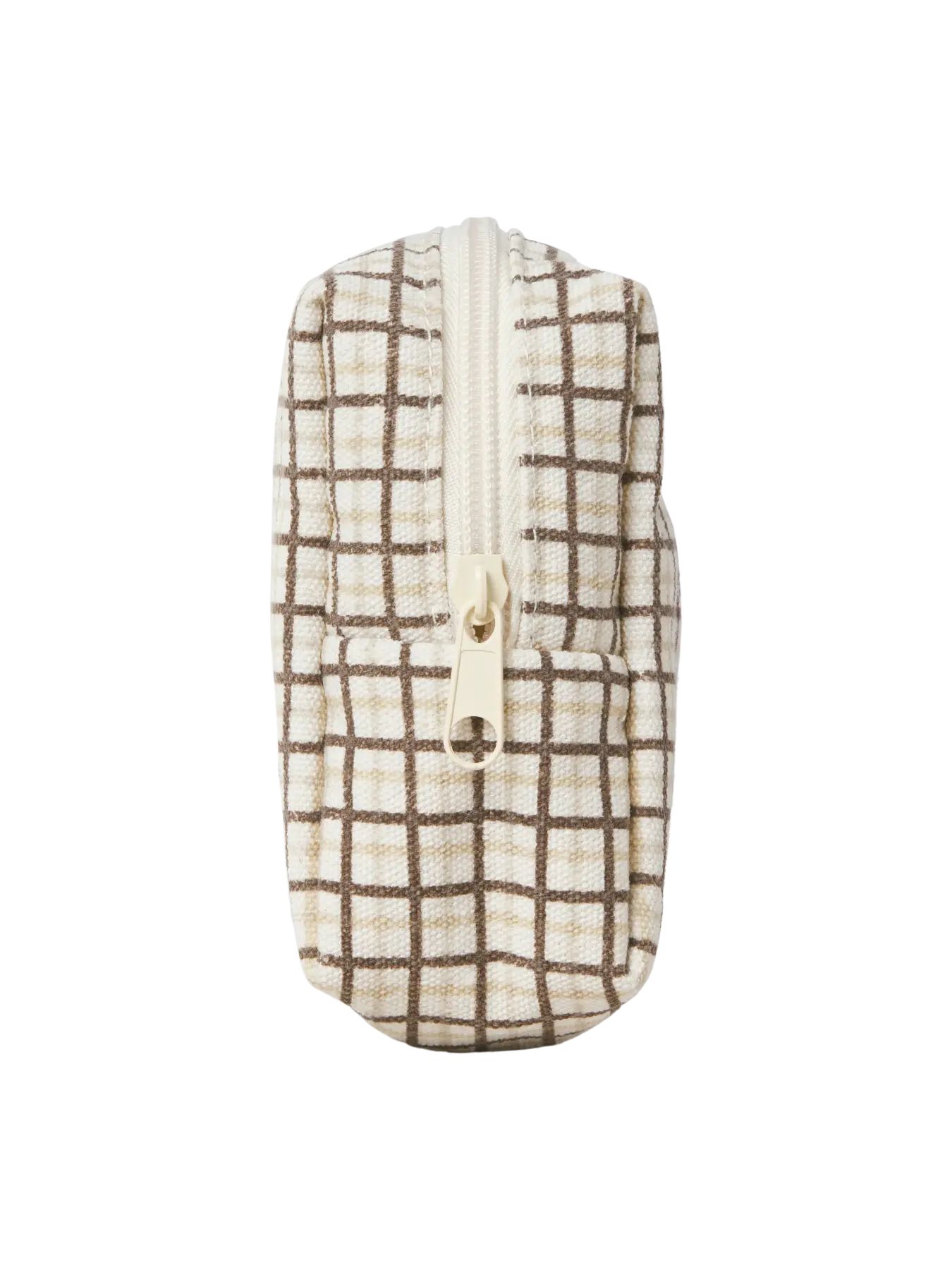 JXBETHANY COSMETIC BAG ACC - EGRET W. CHECK