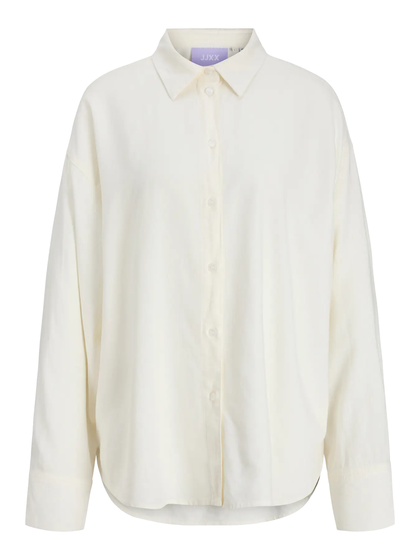 JXALMIRA LINEN SHIRT - BLANC DE BLANC