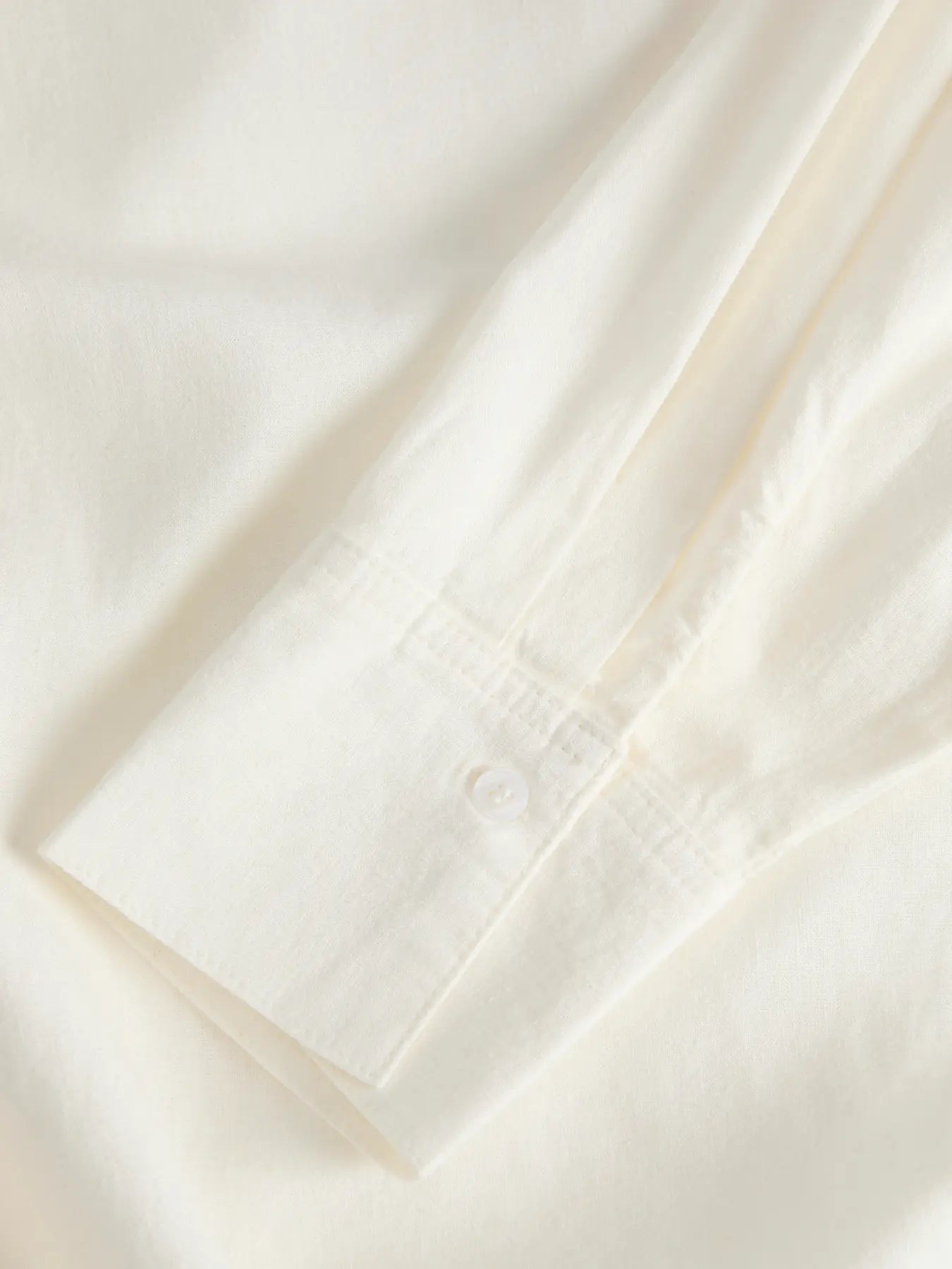 JXALMIRA LINEN SHIRT - BLANC DE BLANC