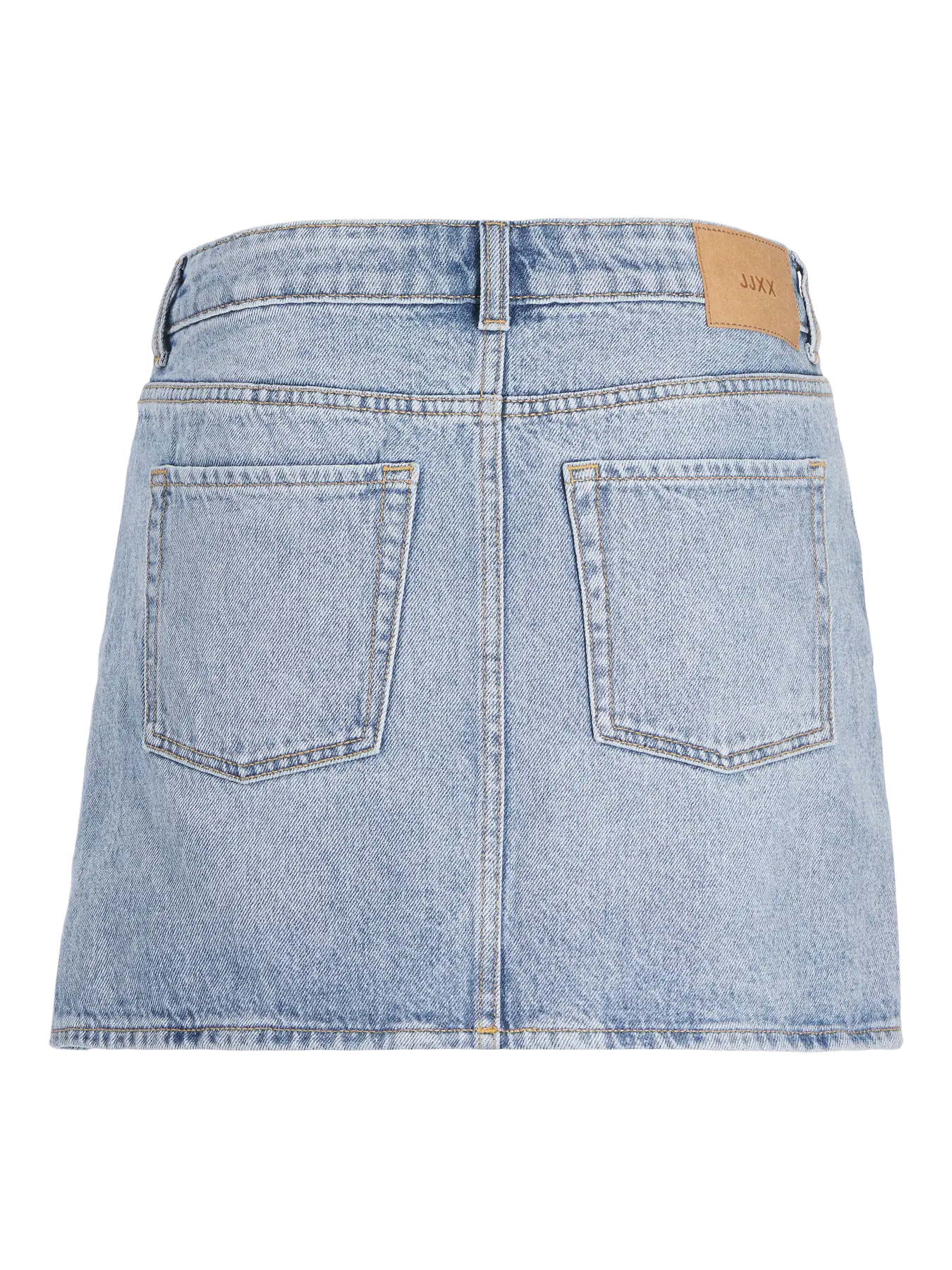 JXLAURA MW SKIRT - LIGHT BLUE DENIM