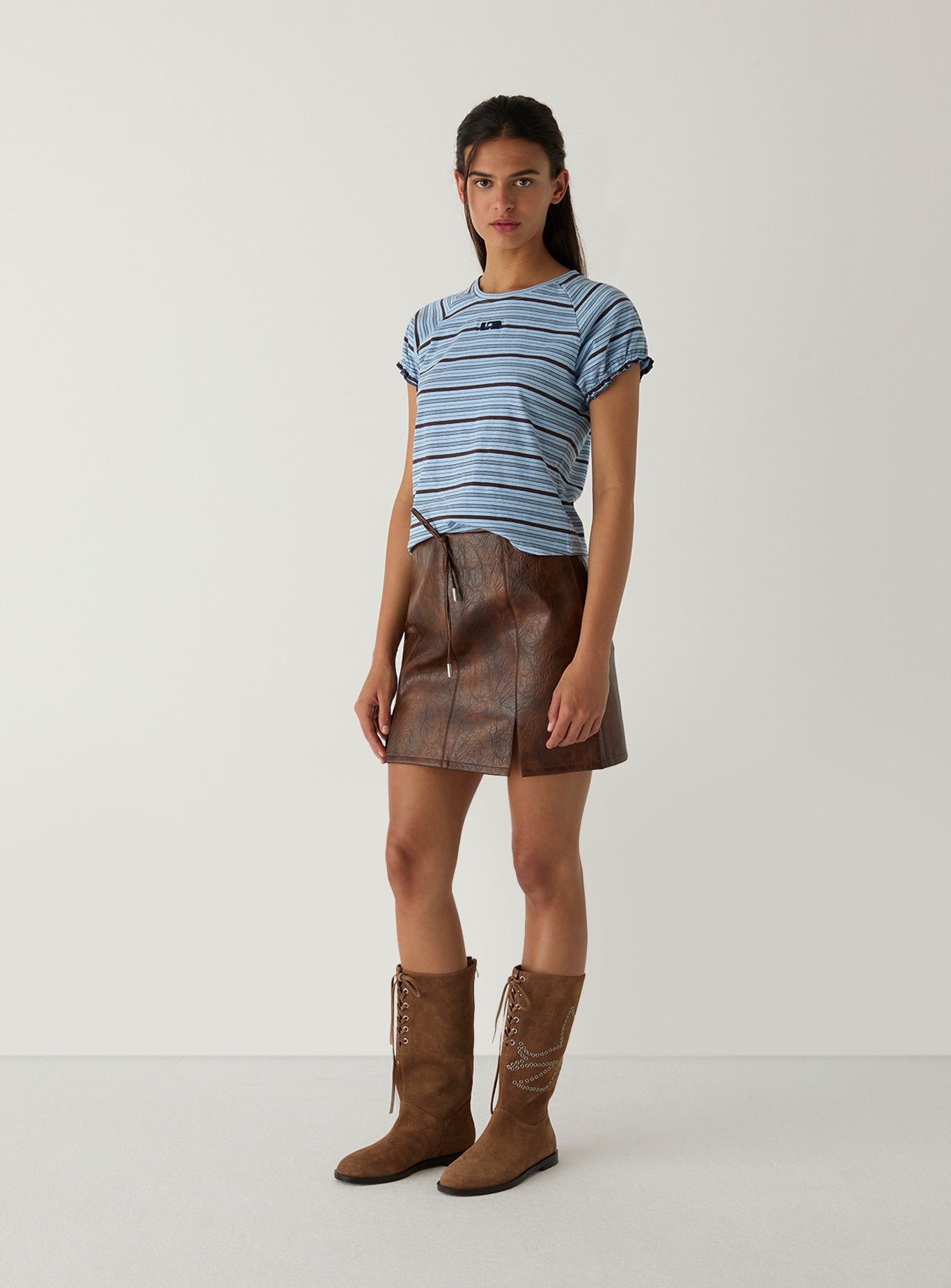 Juna skirt - Brown