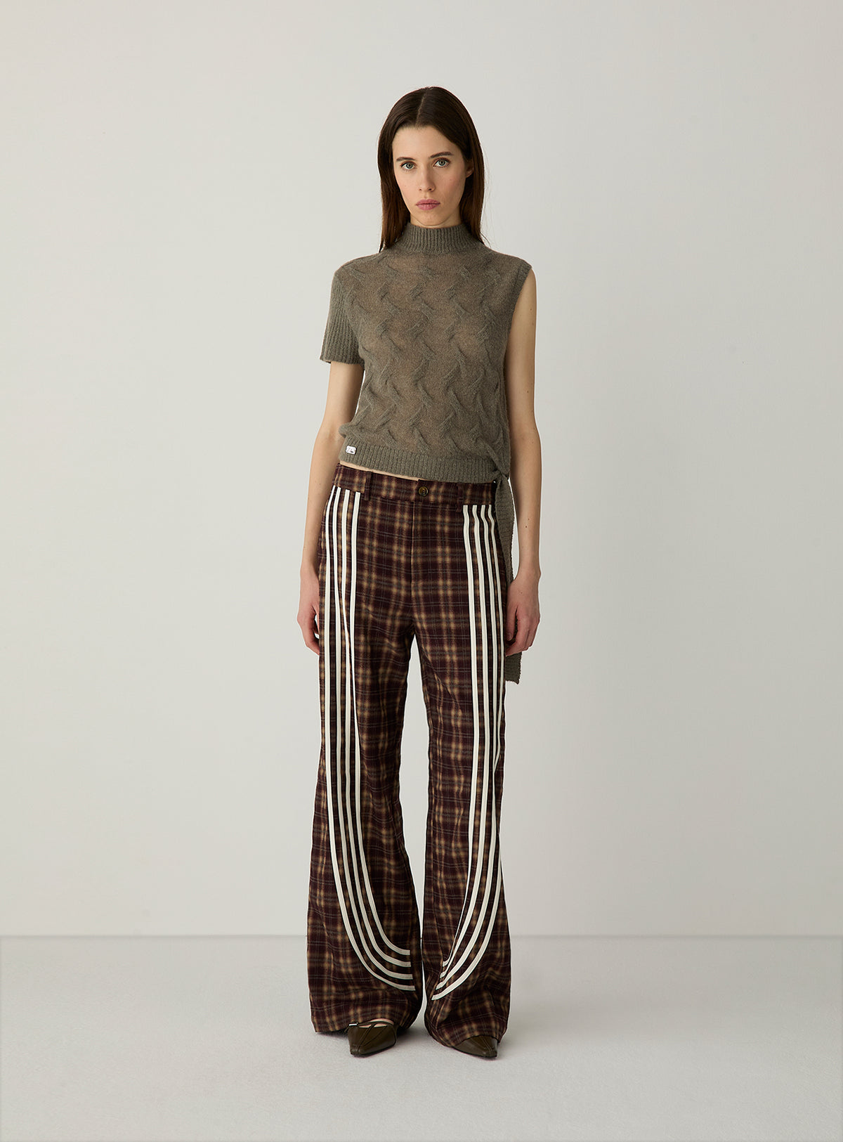 Zion pants - Brown squared