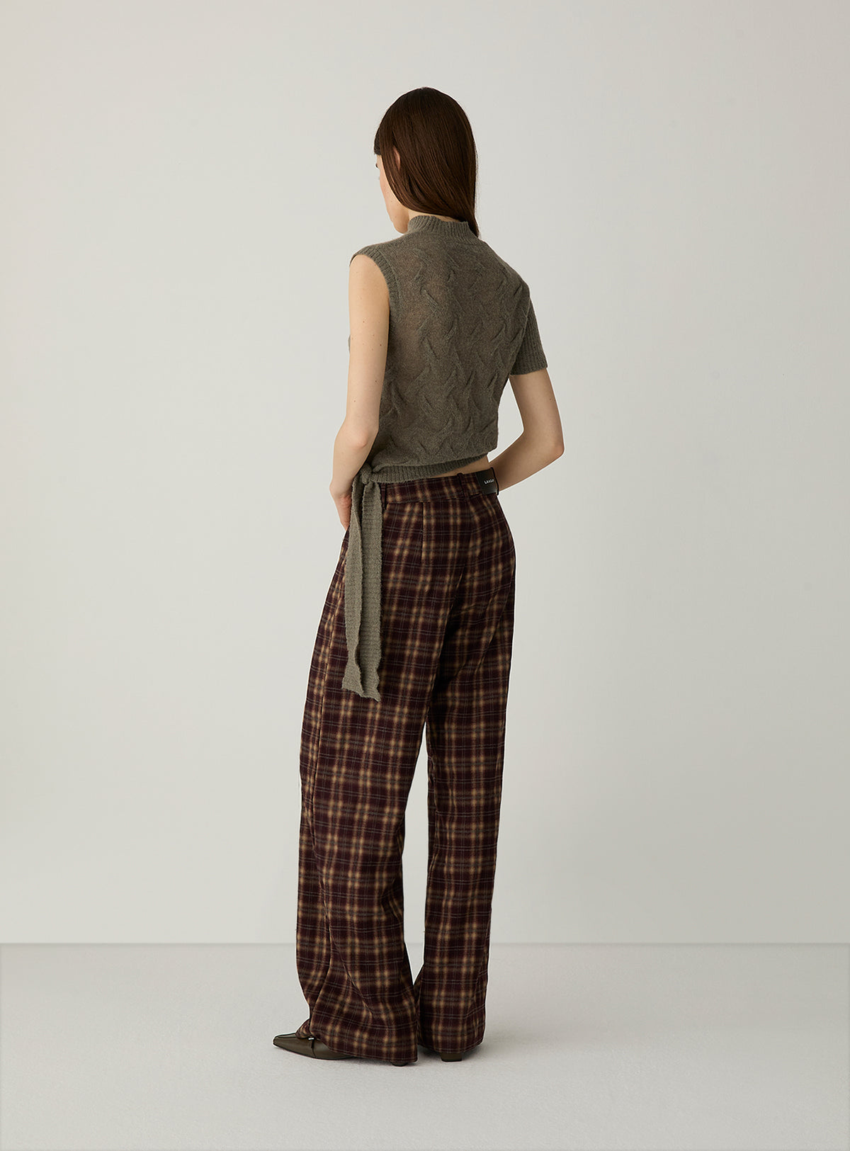 Zion pants - Brown squared