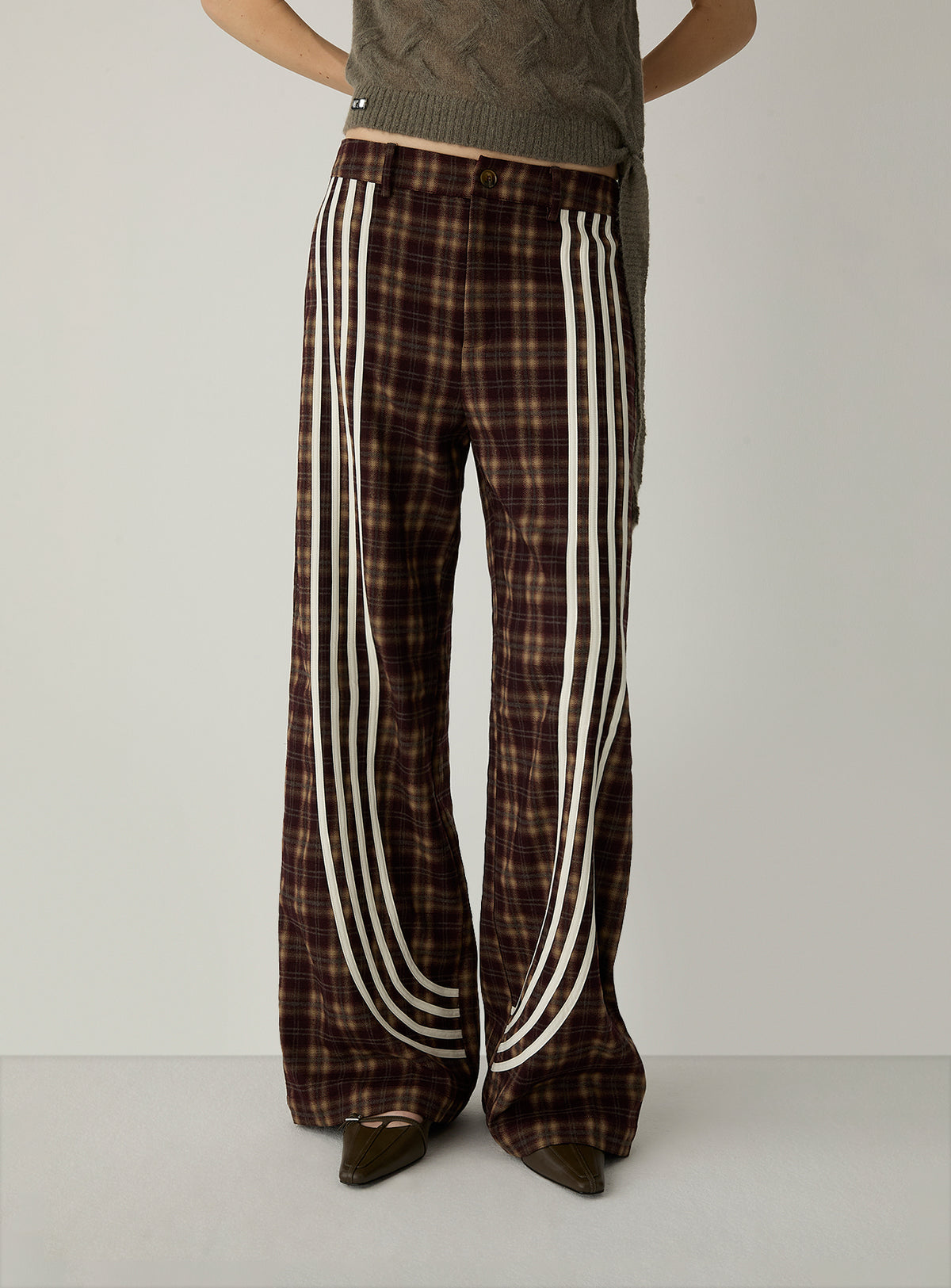 Zion pants - Brown squared