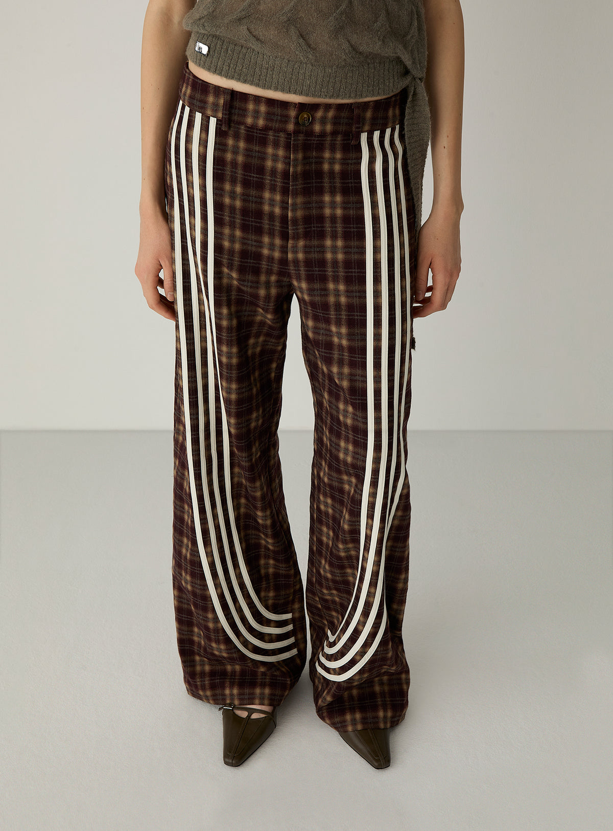 Zion pants - Brown squared