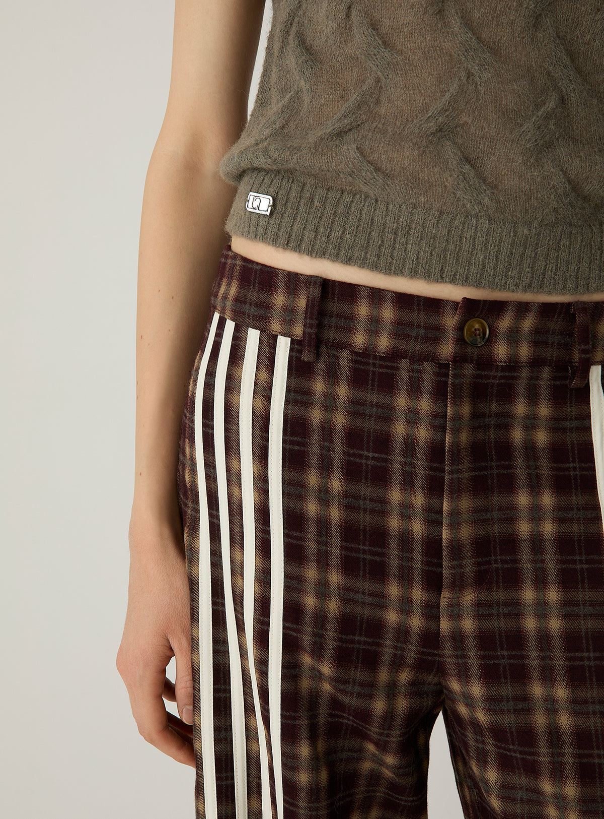 Zion pants - Brown squared