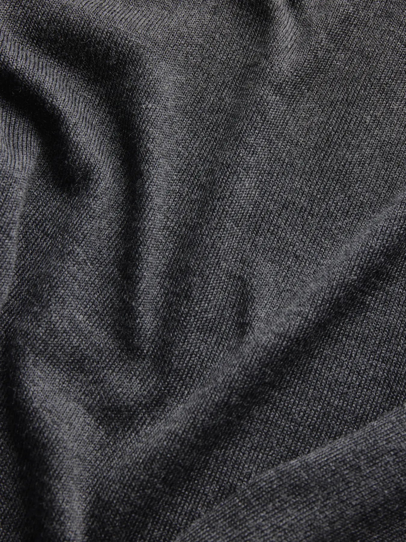 JXALBERTE BOAT NECK KNIT - DARK GREY MELANGE