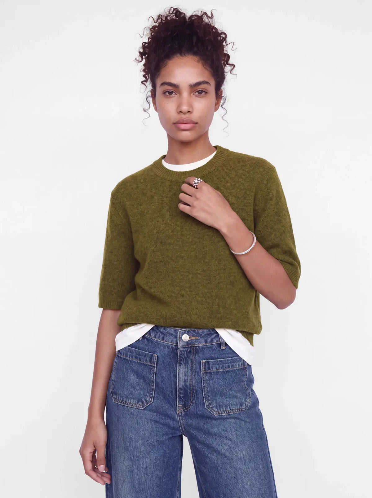 JXVALERIA SS KNIT - NUTRIA