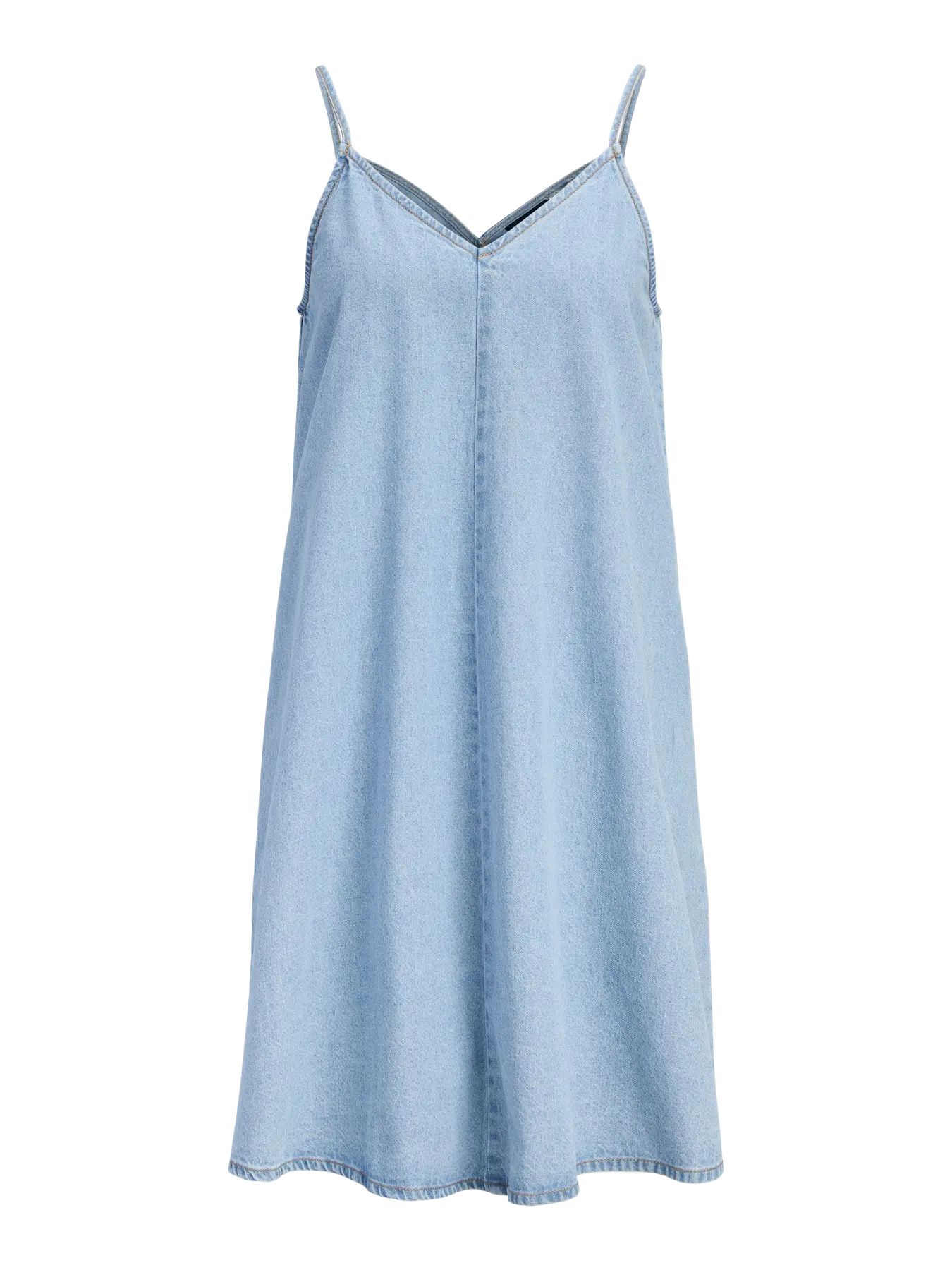 JXLUCY SHORT DRESS - LIGHT BLUE DENIM