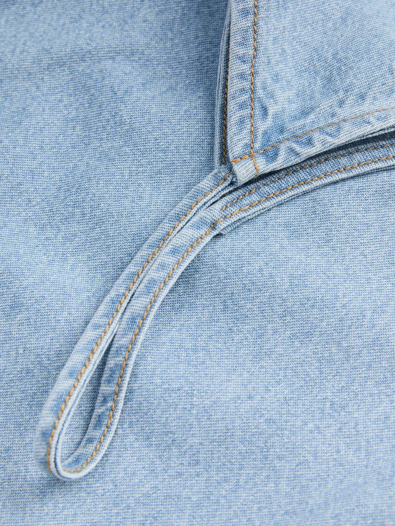JXLUCY SHORT DRESS - LIGHT BLUE DENIM