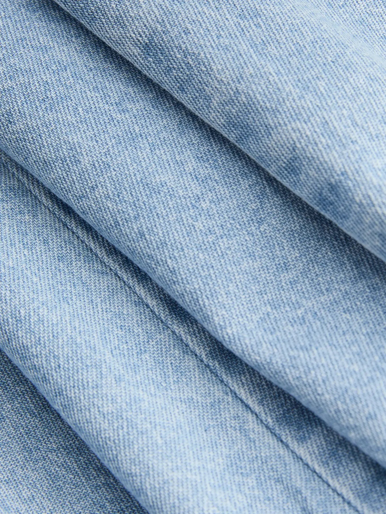JXLUCY SHORT DRESS - LIGHT BLUE DENIM