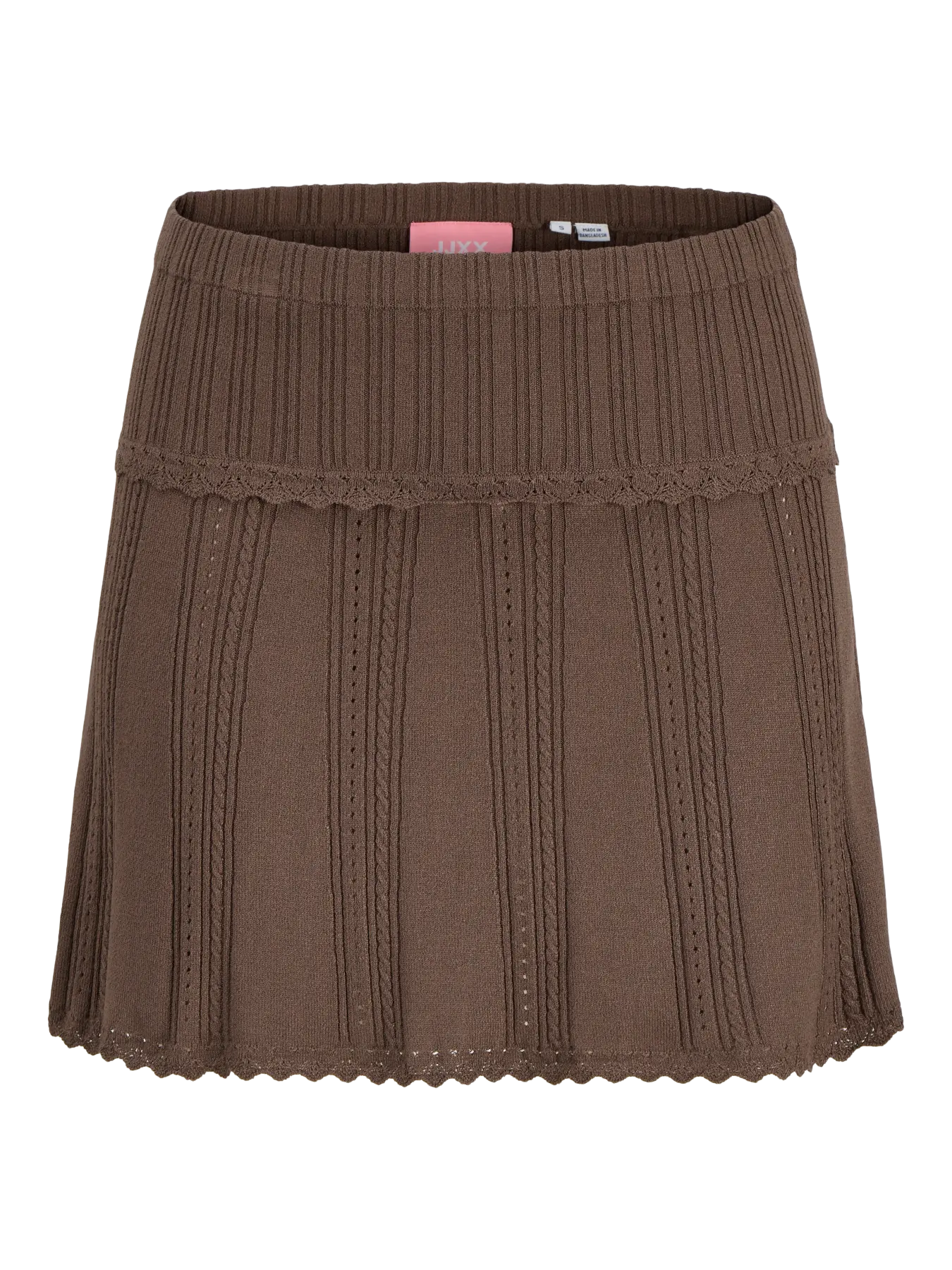 JXGIANNA SKIRT KNIT - CHOCOLATE MARTINI