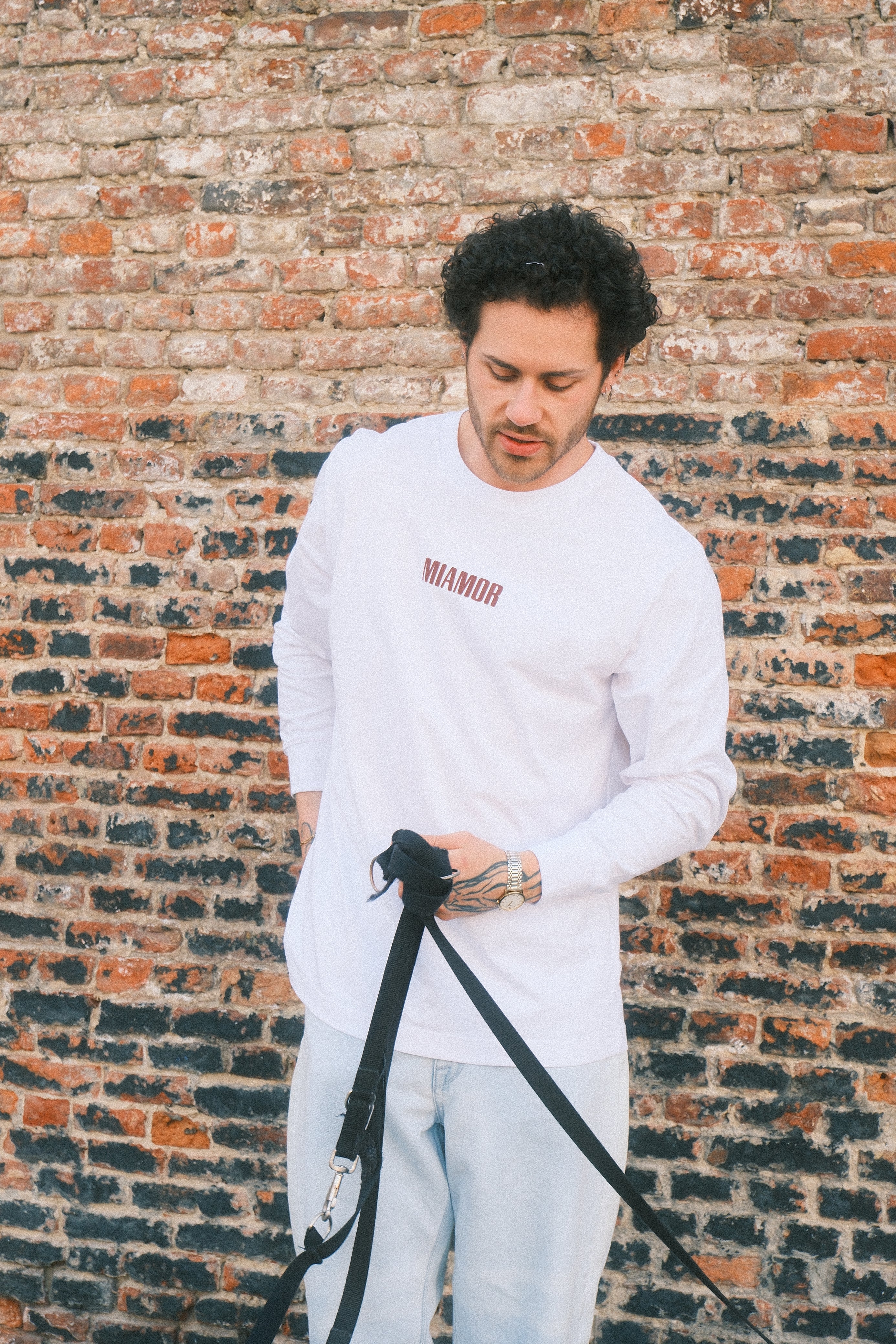 Miamor longsleeve supreme white - Burgundy