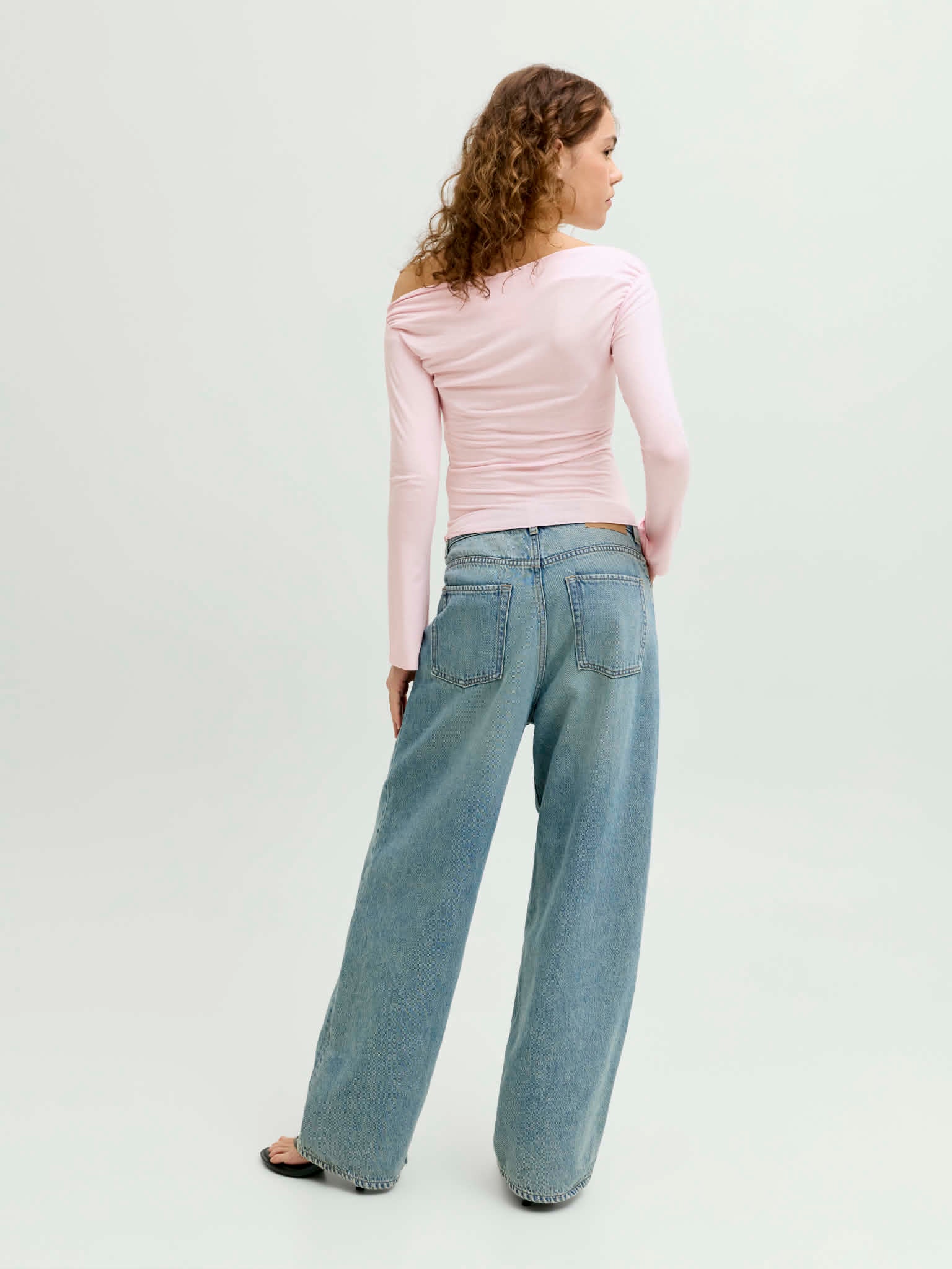 JXTHEA ASYM TOP - PINK LADY