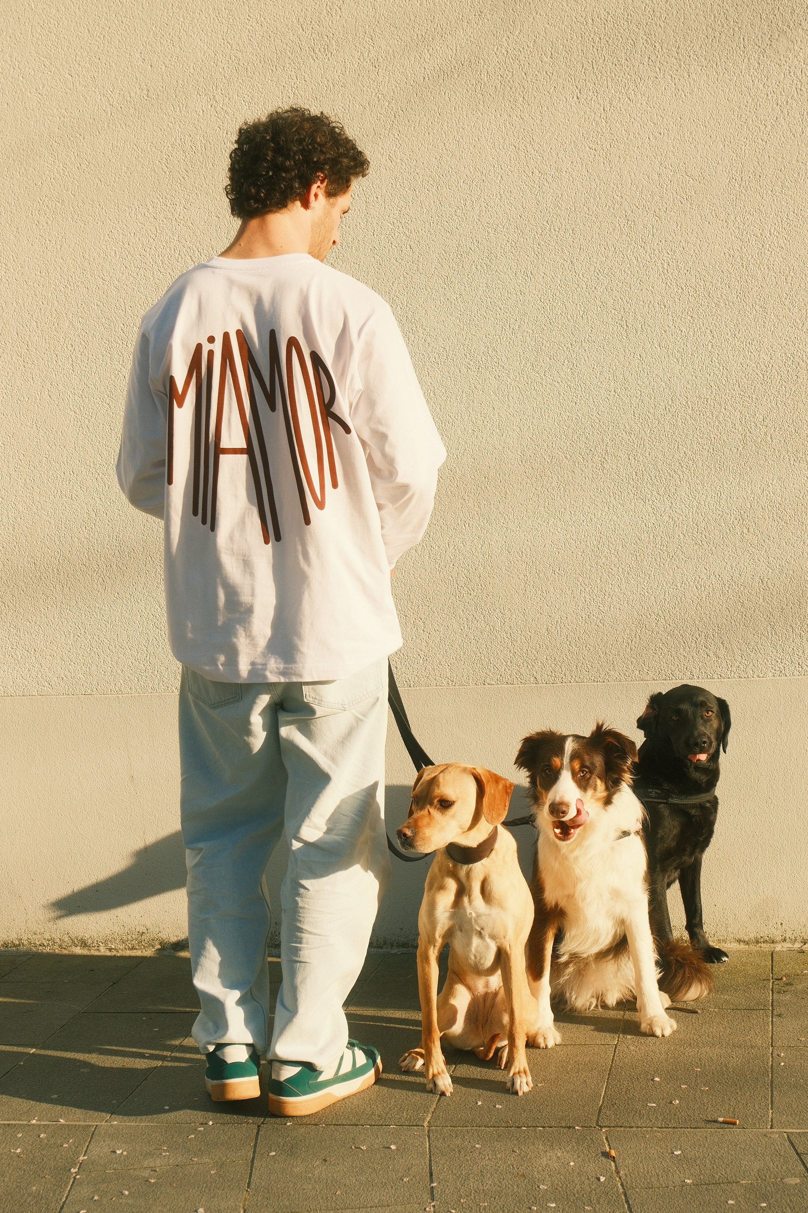 Miamor longsleeve supreme white - Burgundy