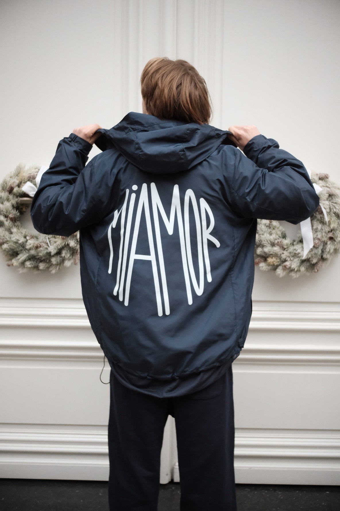 Miamor rain jacket - navy