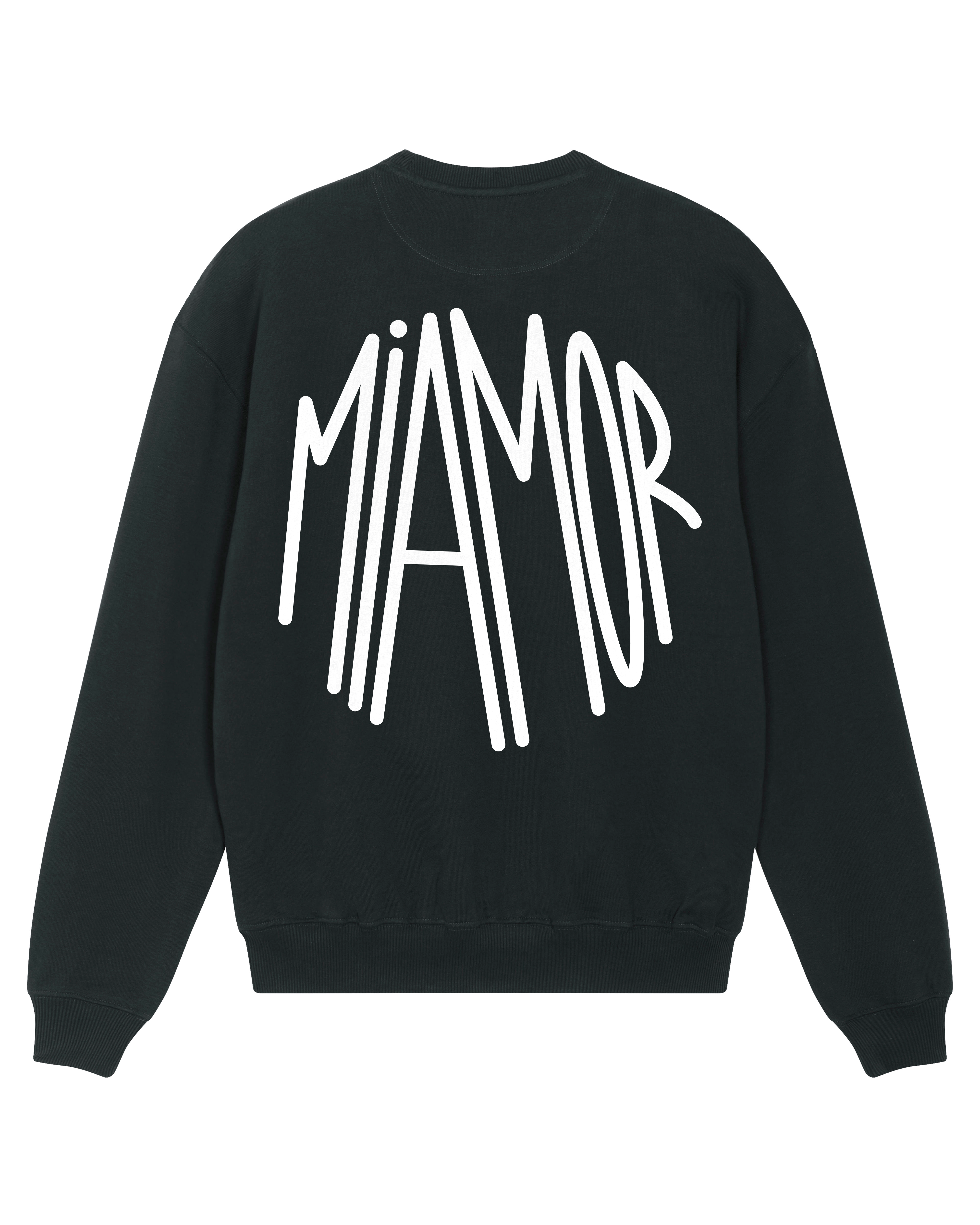 Miamor unisex supreme crewneck - zwart