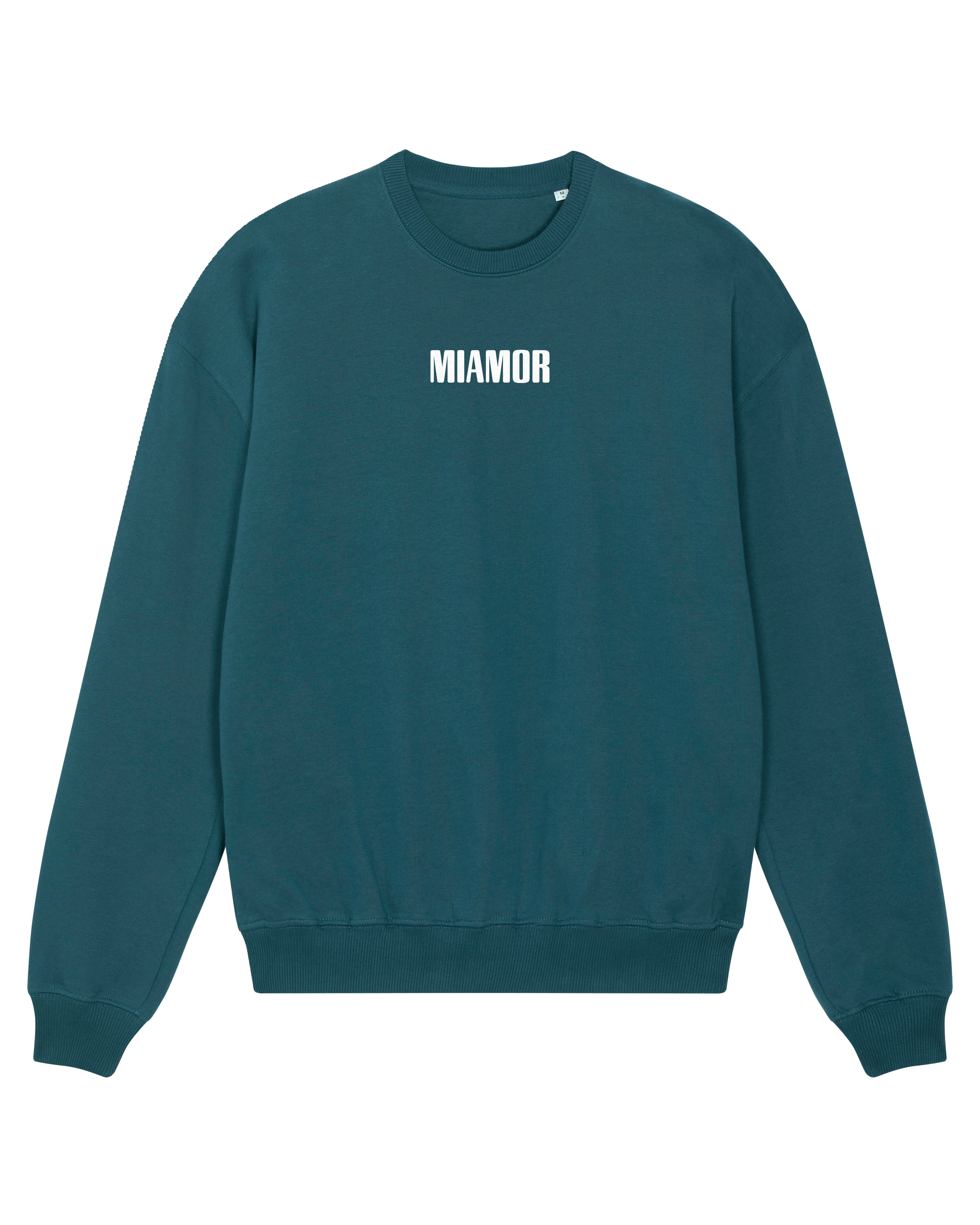 Miamor Supreme crewneck - Petrolgroen