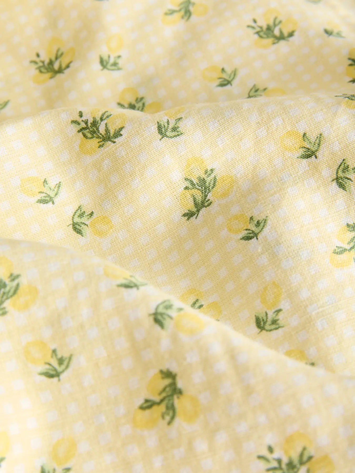 JXANNIKA OPEN BACK DRESS - SUNLIGHT LEMONS