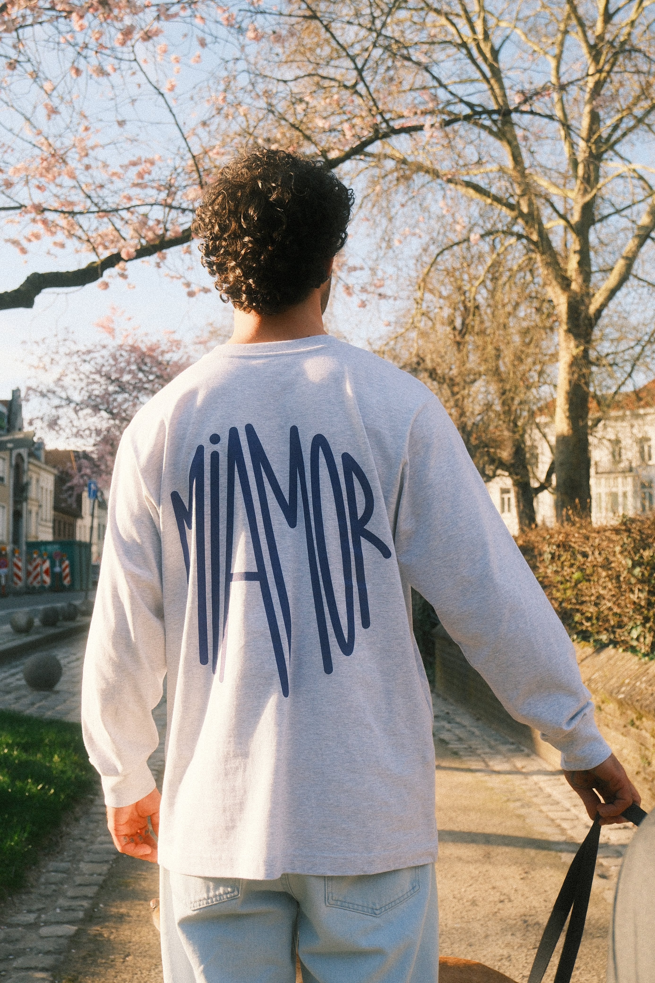 Miamor longsleeve supreme cool heather grey - Purple
