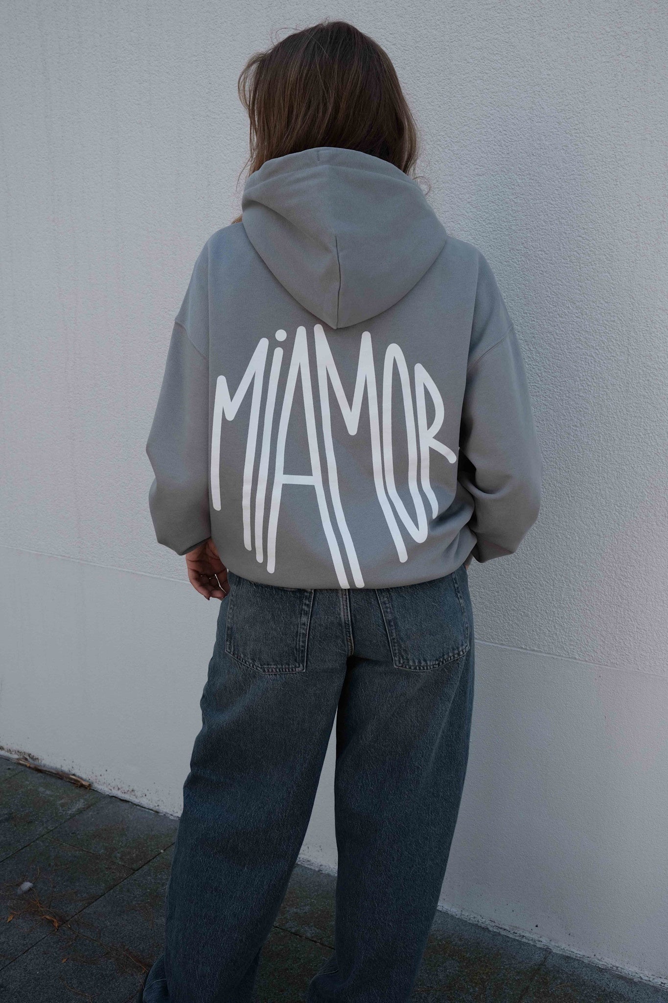 Miamor Supreme unisex hoodie - steengrijs