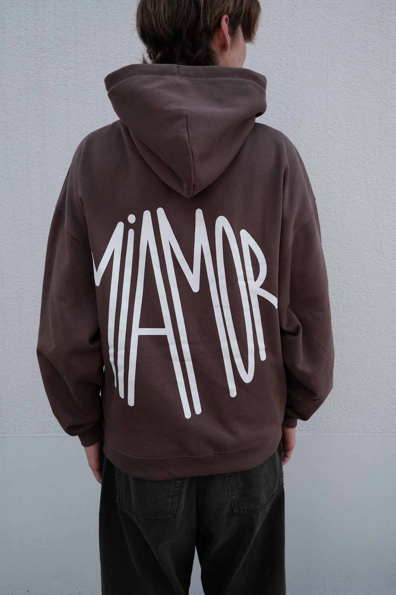 Miamor Supreme unisex hoodie - mokkabruin