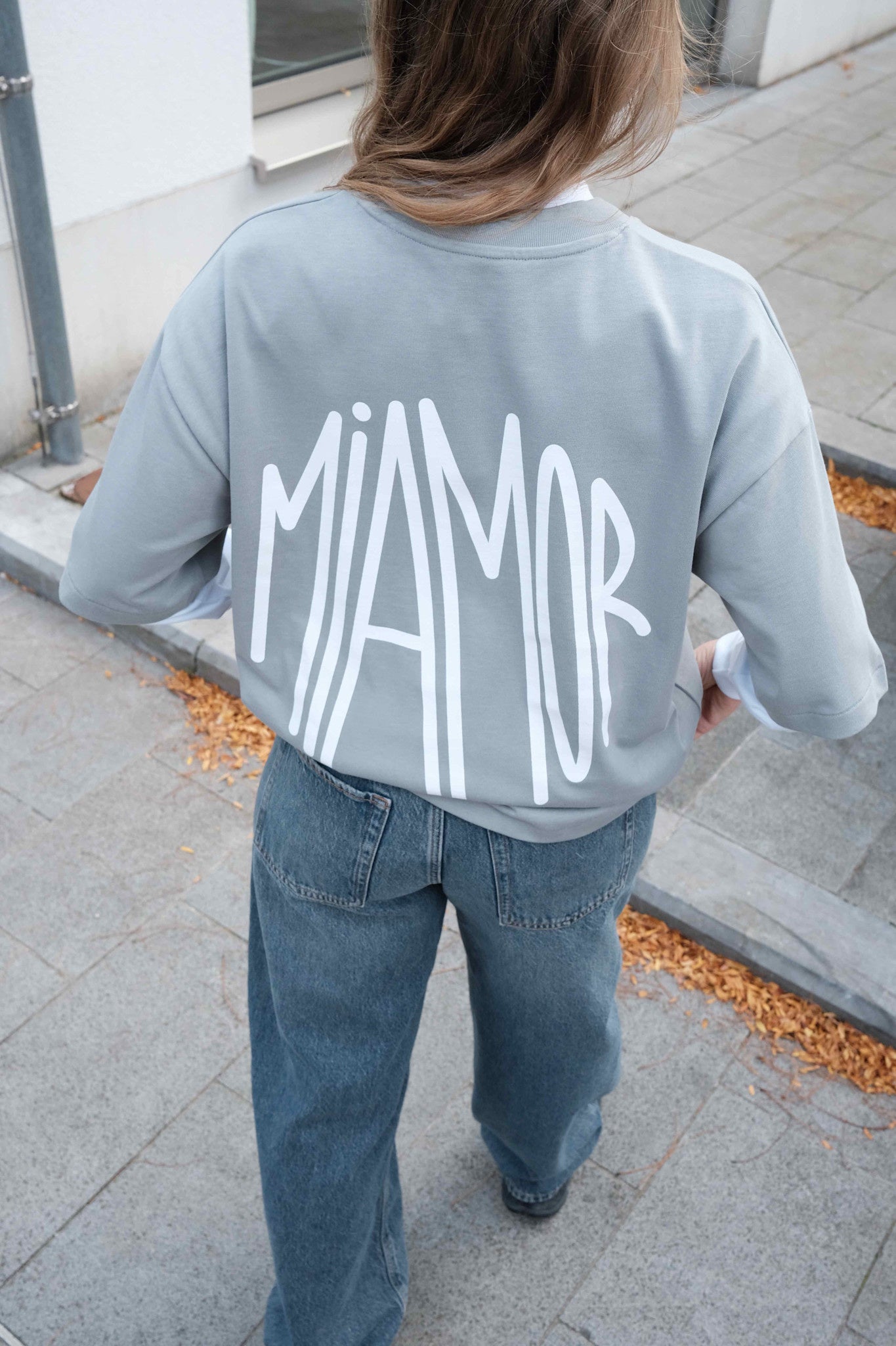 Miamor unisex superheet T-shirt - steengrijs