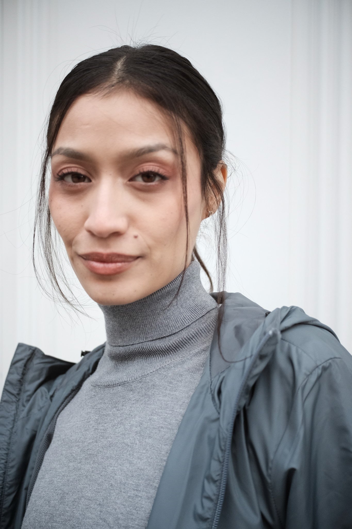 Miamor rain jacket - deep grey