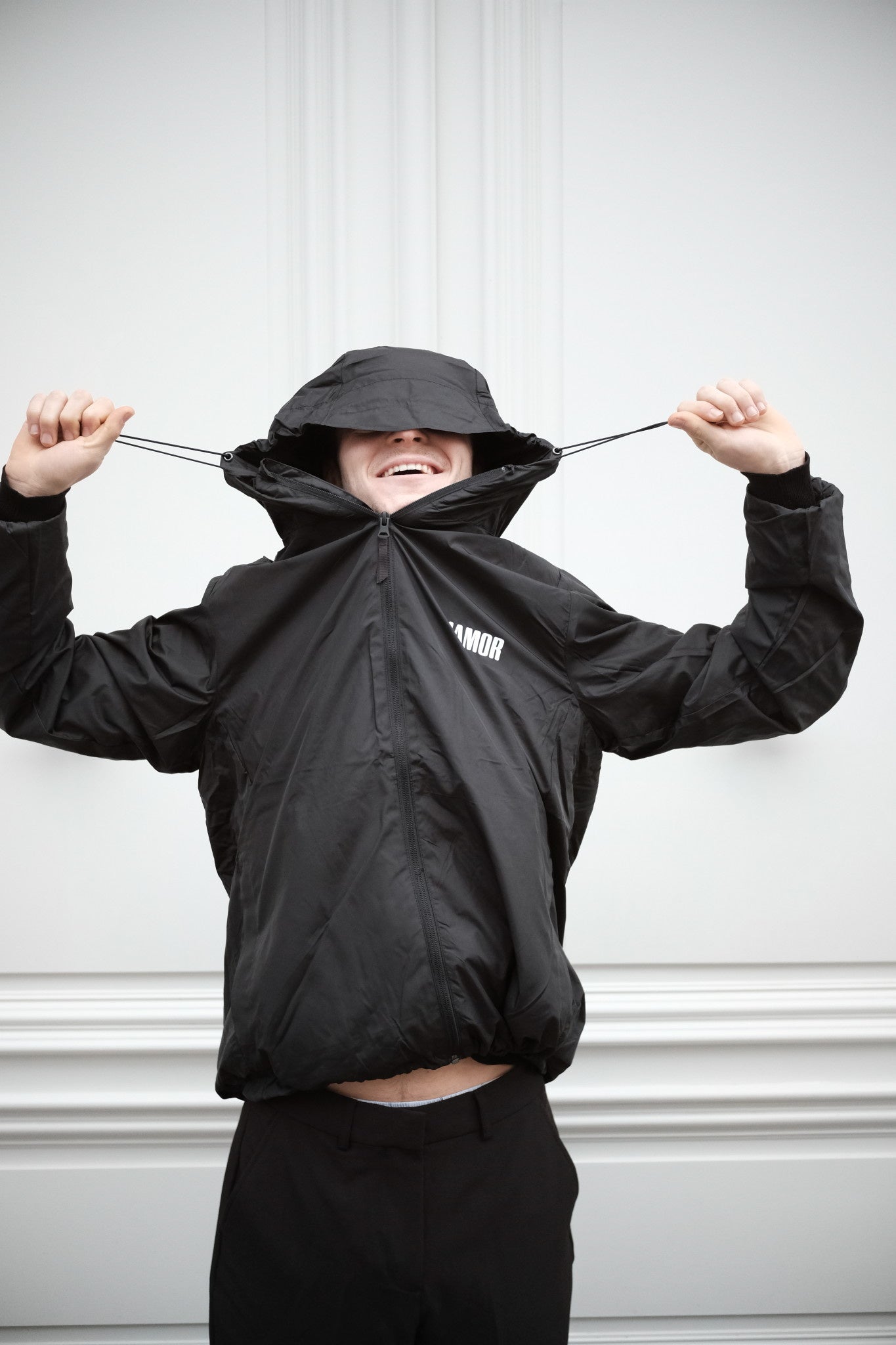 Miamor rain jacket - black