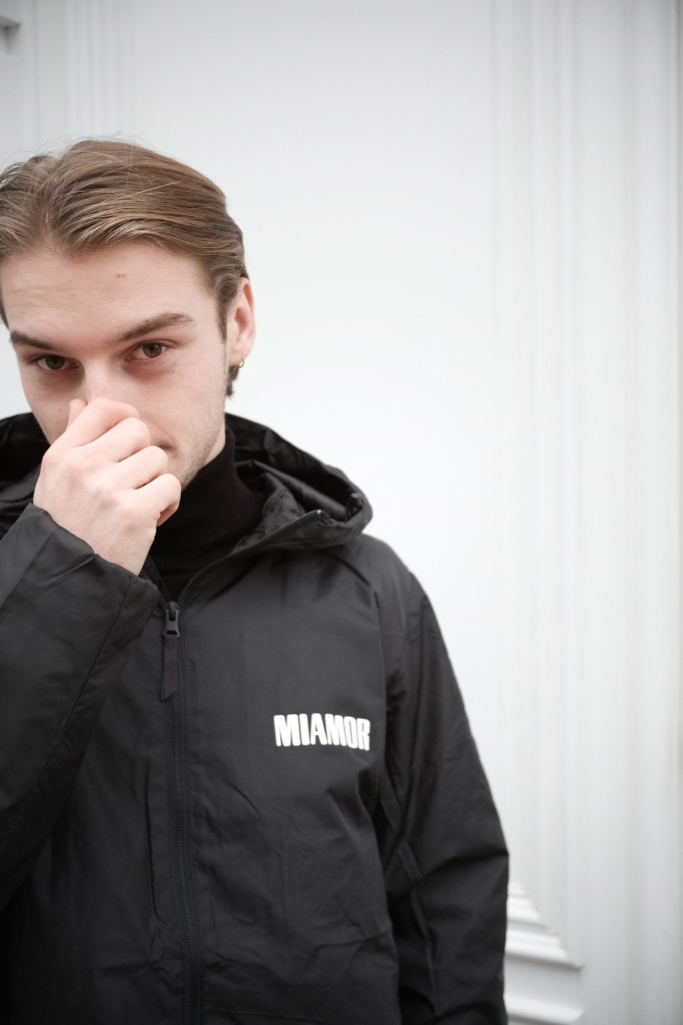 Miamor rain jacket - black