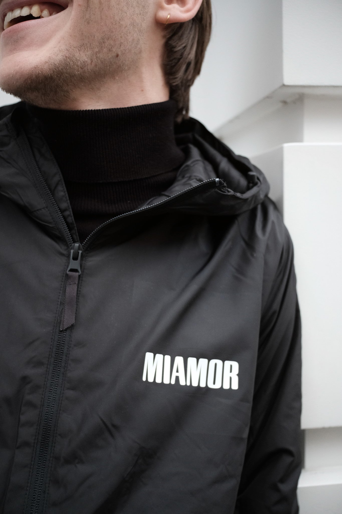 Miamor rain jacket - black