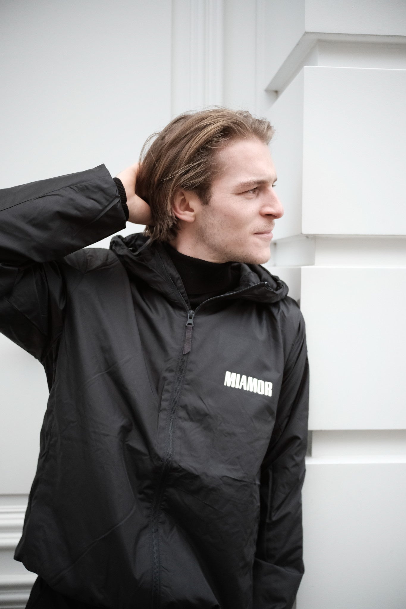 Miamor rain jacket - black