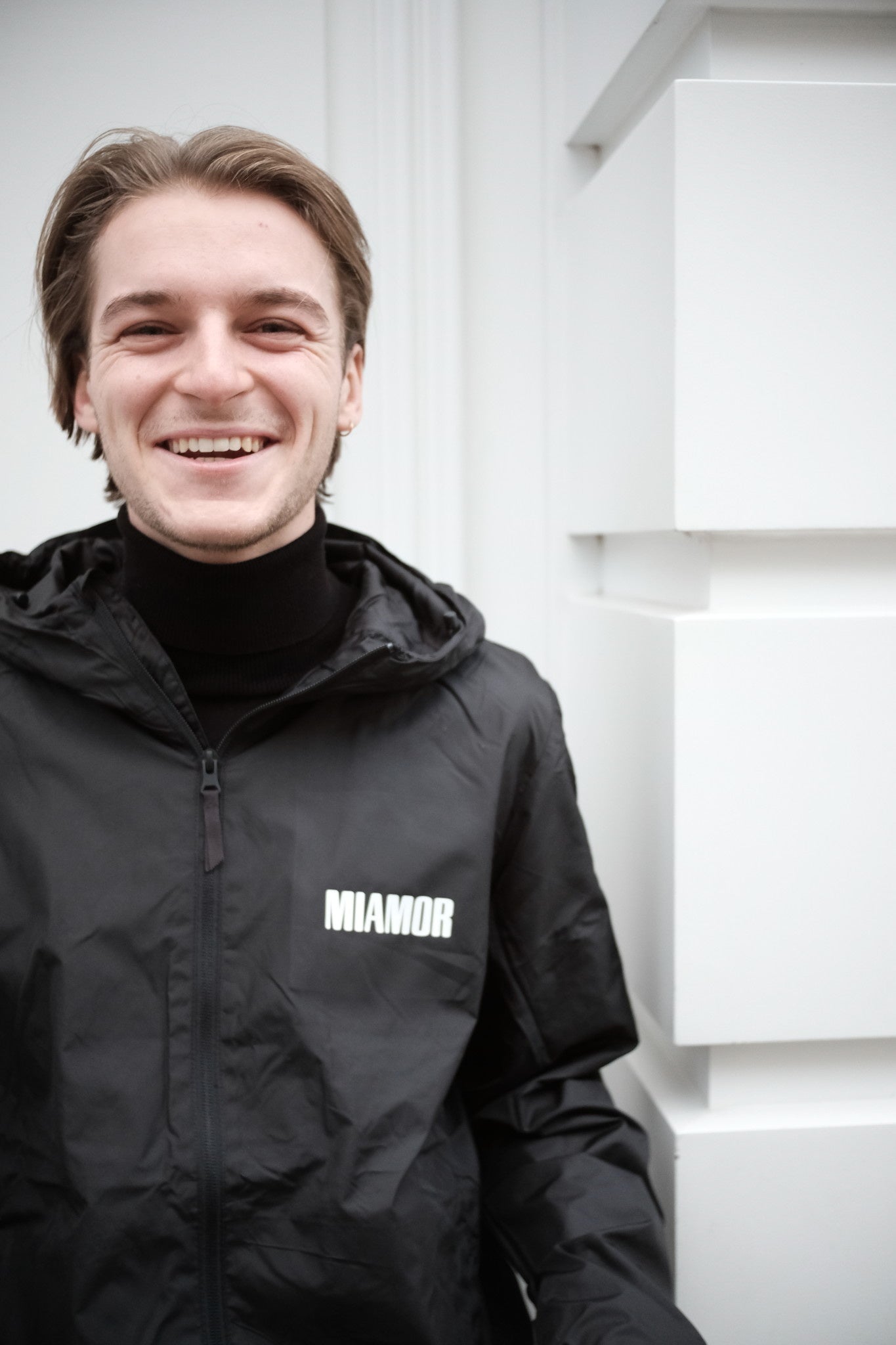 Miamor rain jacket - black