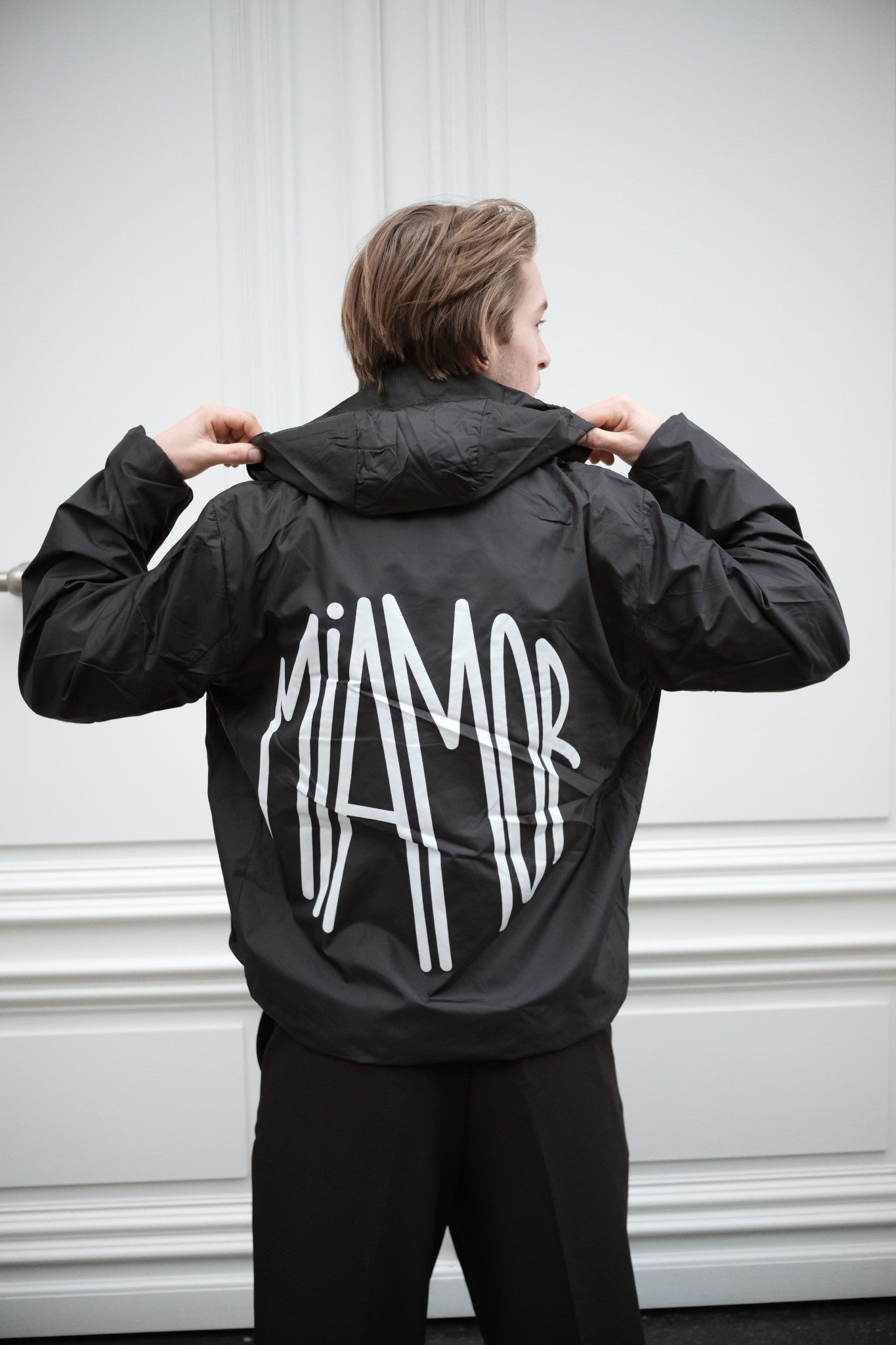 Miamor rain jacket - black