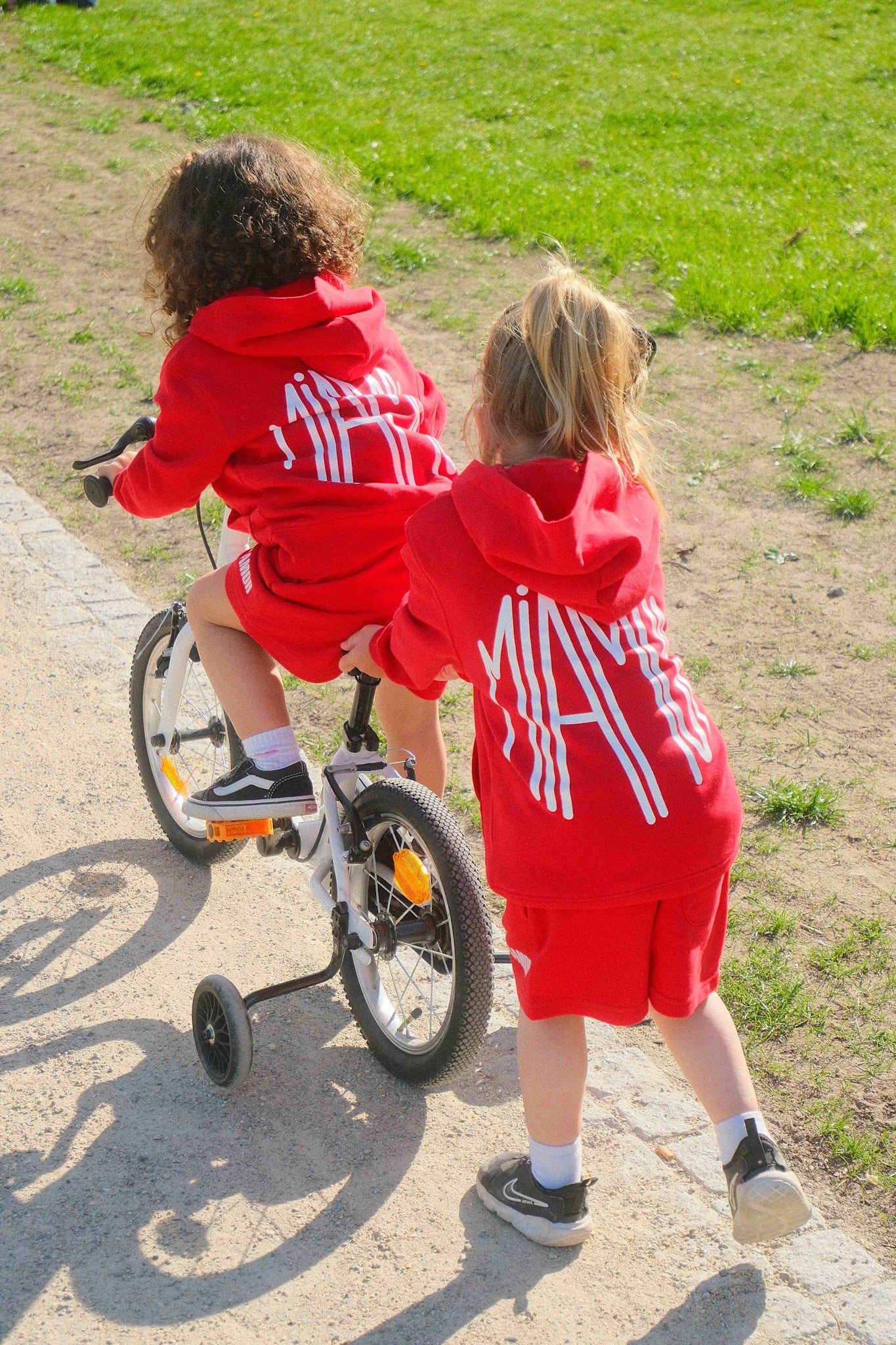 NOUVEAU - Short Mini Miamor Supreme rouge - logo blanc