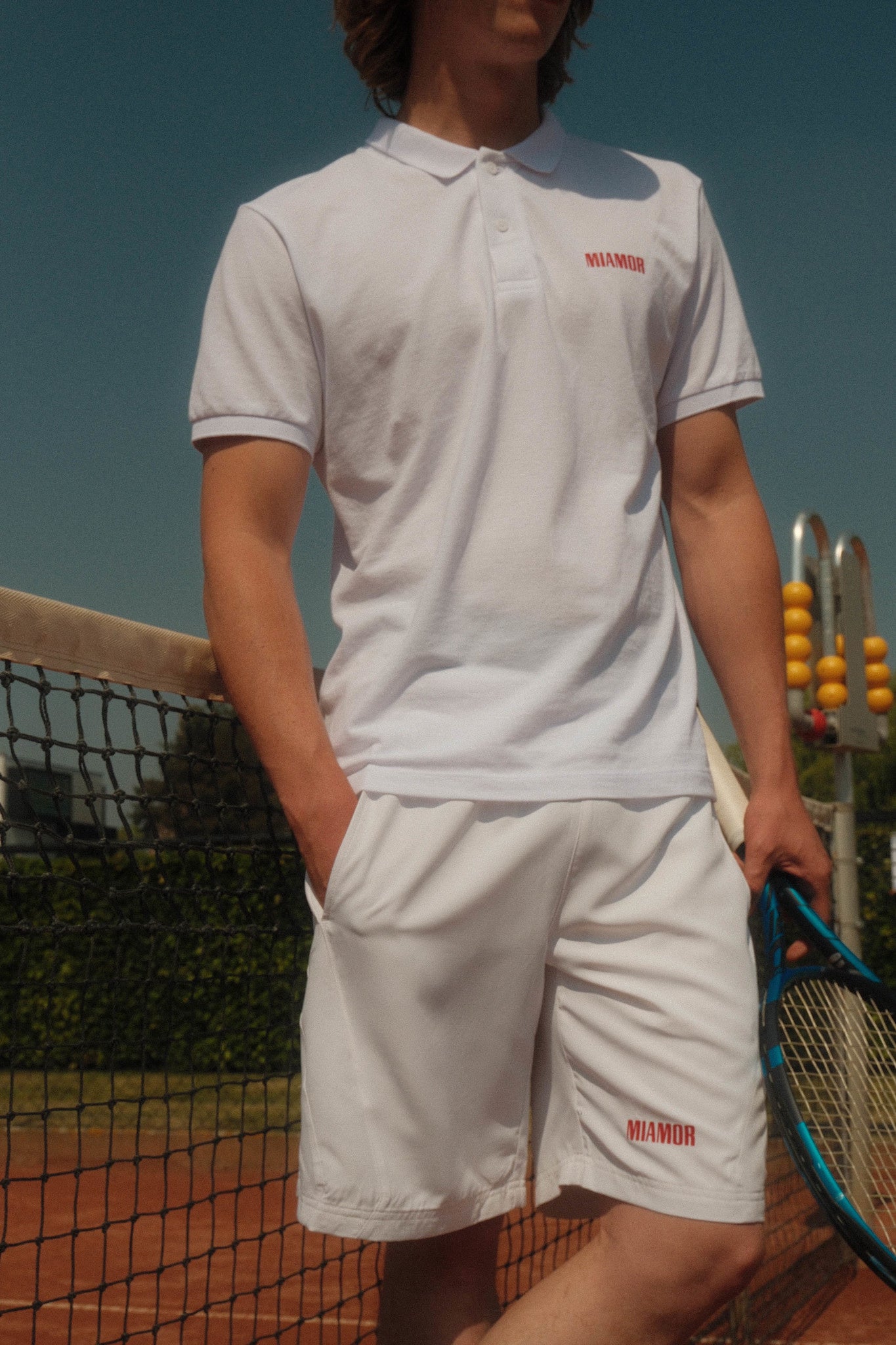 Miamor tennis shorts - white