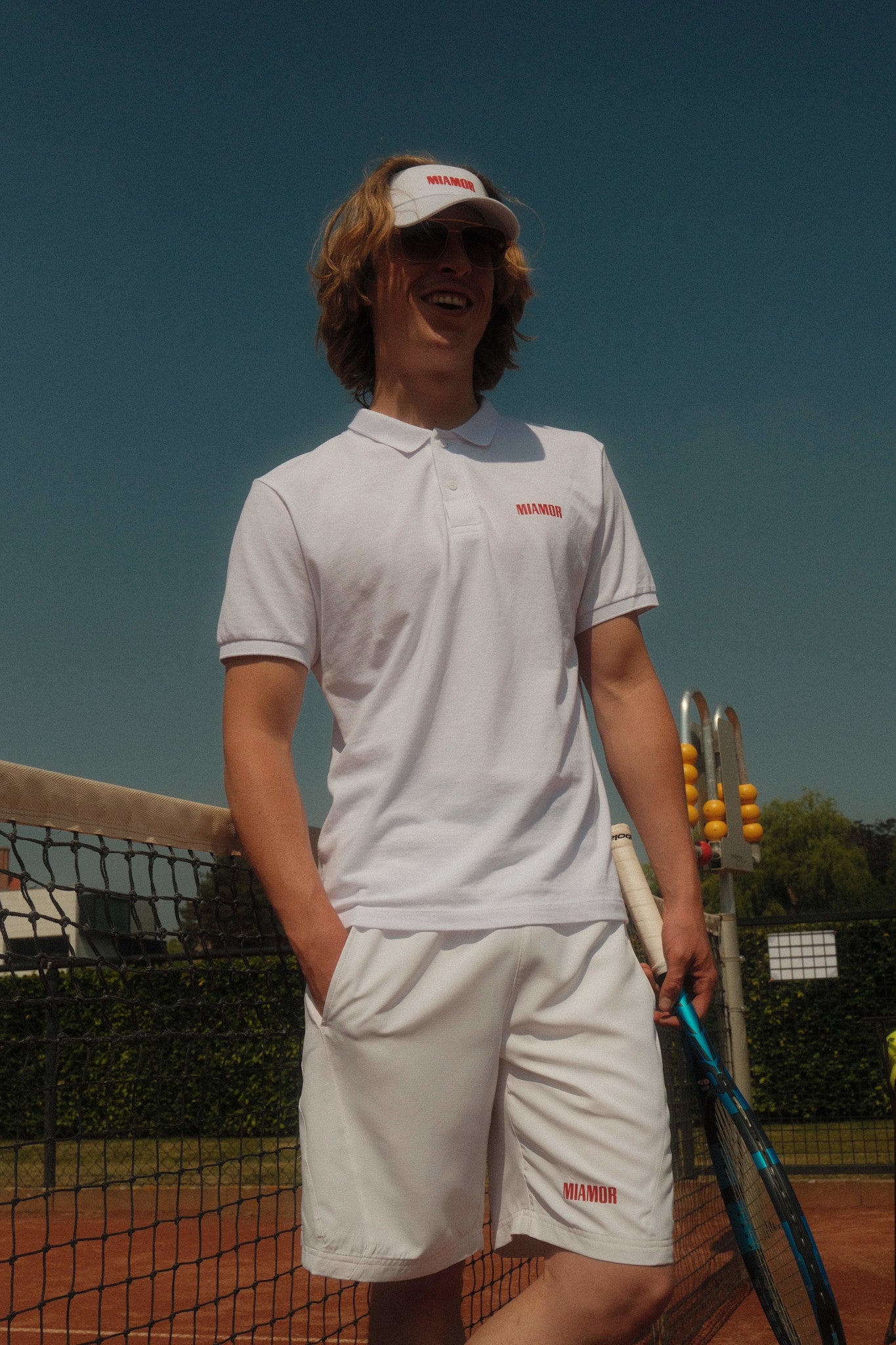 Miamor tennis shorts - white