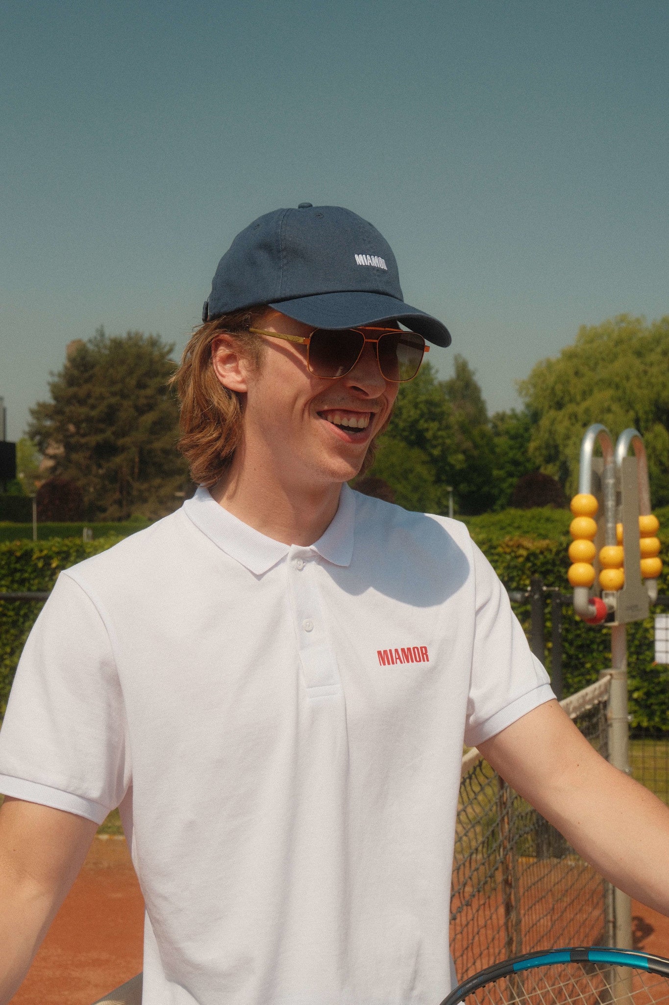 Miamor baseballpet - marineblauw