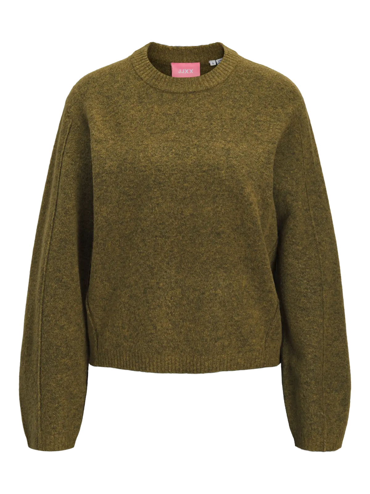 JXVALERIA CREW NECK KNIT - NUTRIA